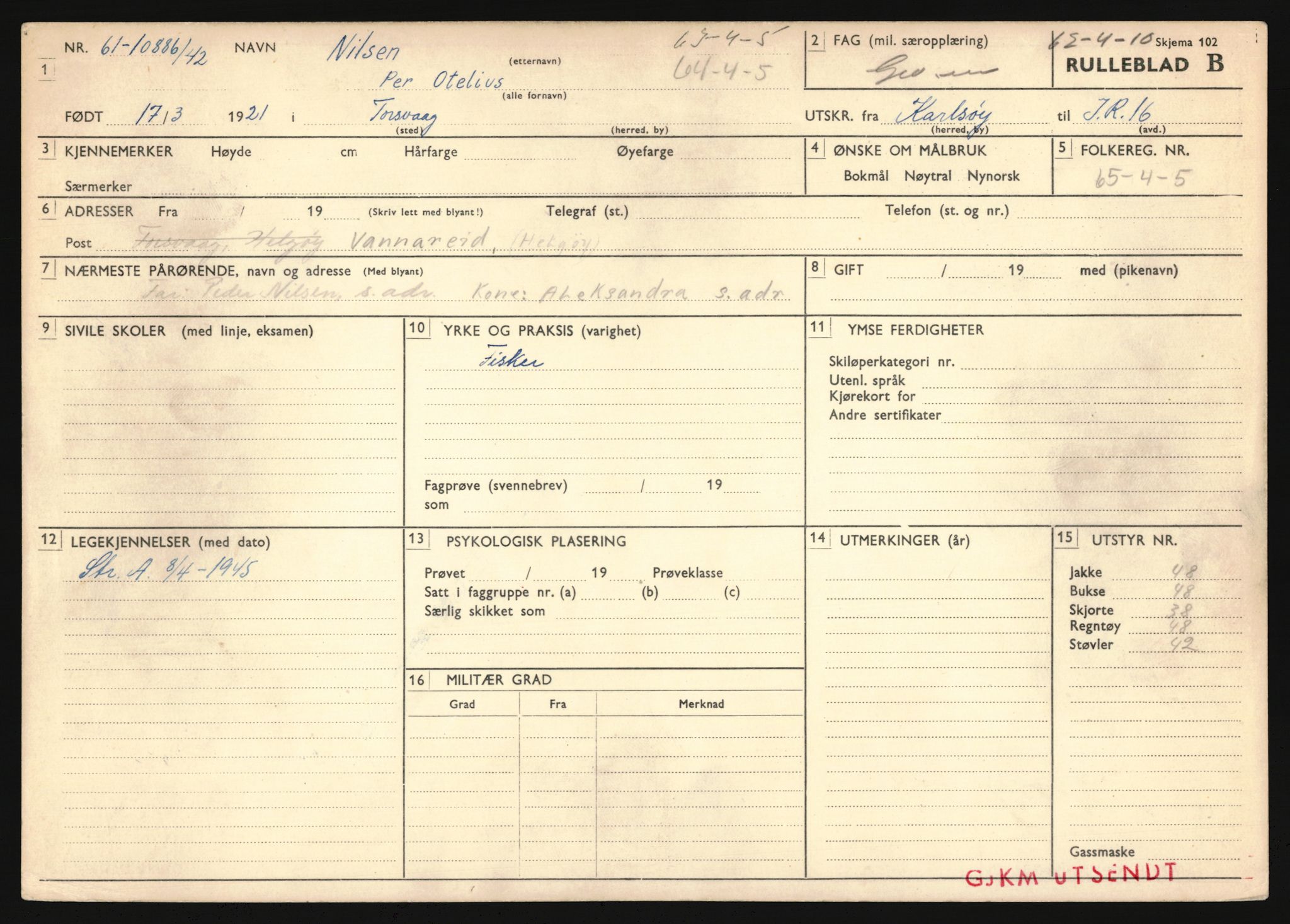 Forsvaret, Troms infanteriregiment nr. 16, AV/RA-RAFA-3146/P/Pa/L0024/0003: Rulleblad / Rulleblad for regimentets menige mannskaper, årsklasse 1942, 1942, p. 204