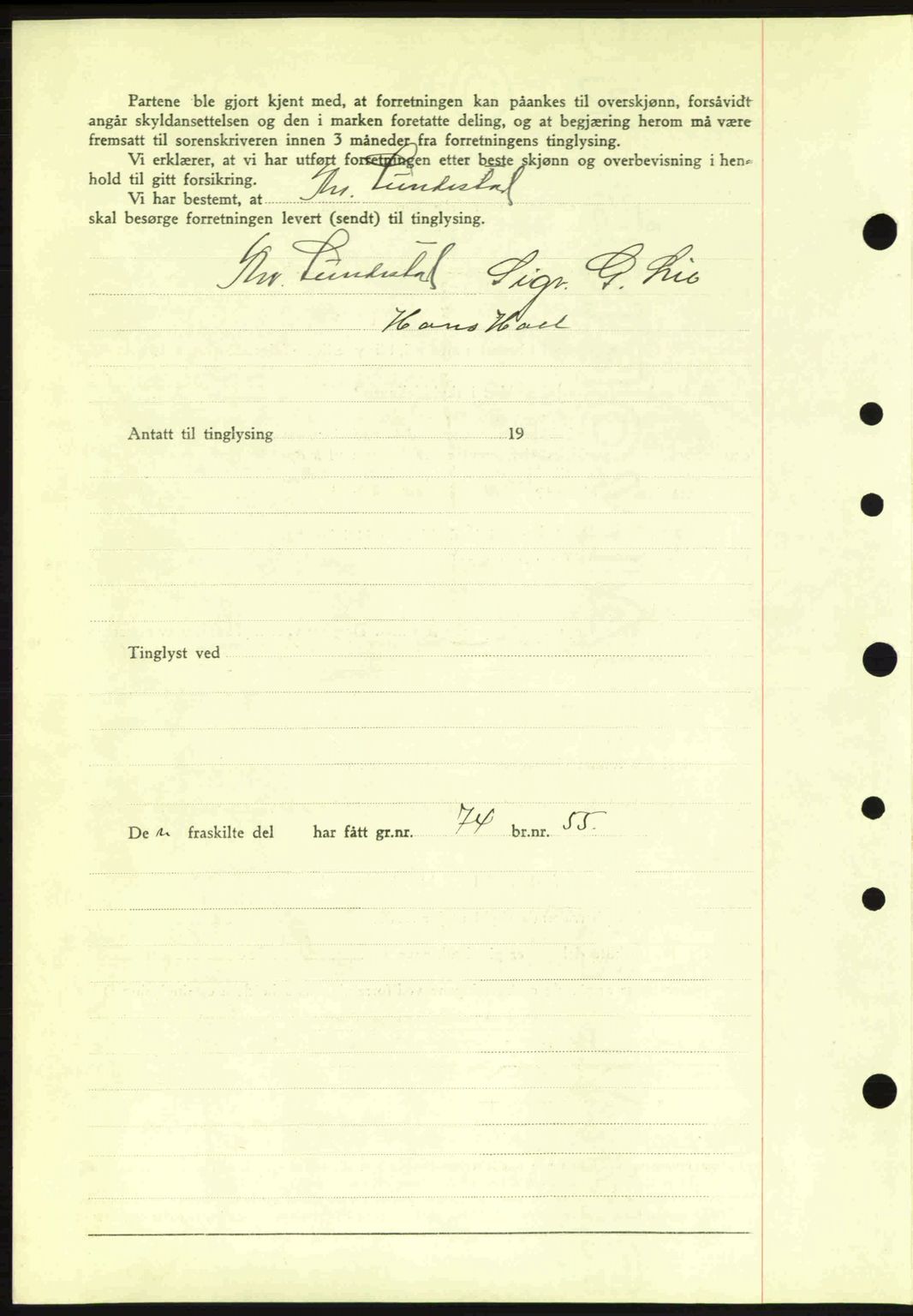 Idd og Marker sorenskriveri, AV/SAO-A-10283/G/Gb/Gbb/L0005: Mortgage book no. A5, 1941-1943, Diary no: : 877/1942