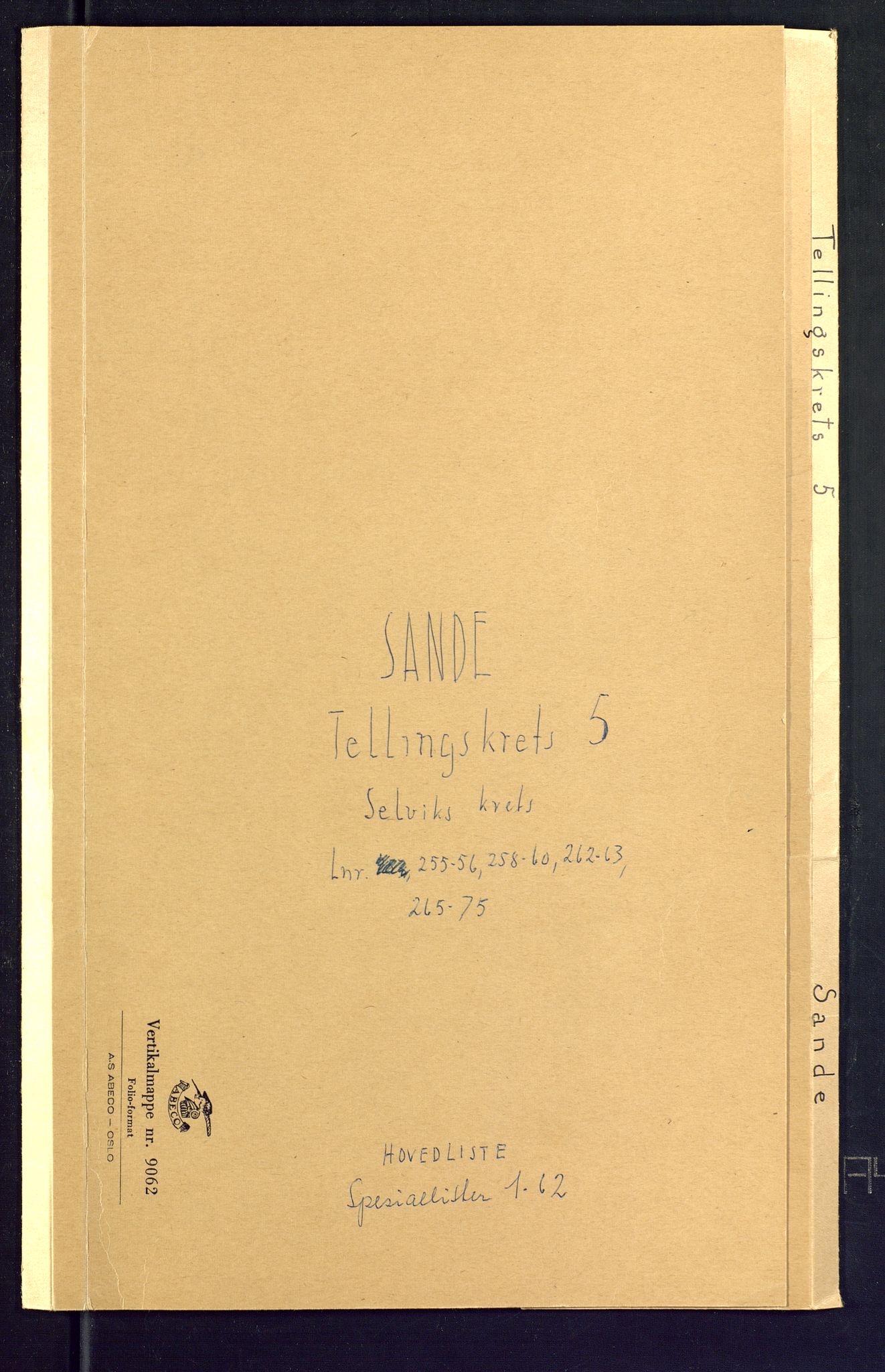 SAKO, 1875 census for 0713P Sande, 1875, p. 28