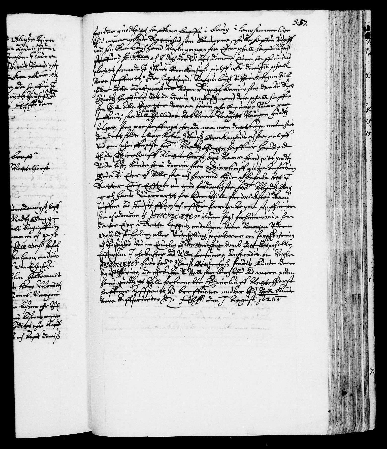 Danske Kanselli 1572-1799, RA/EA-3023/F/Fc/Fca/Fcab/L0004: Norske tegnelser (mikrofilm), 1617-1627, p. 551a