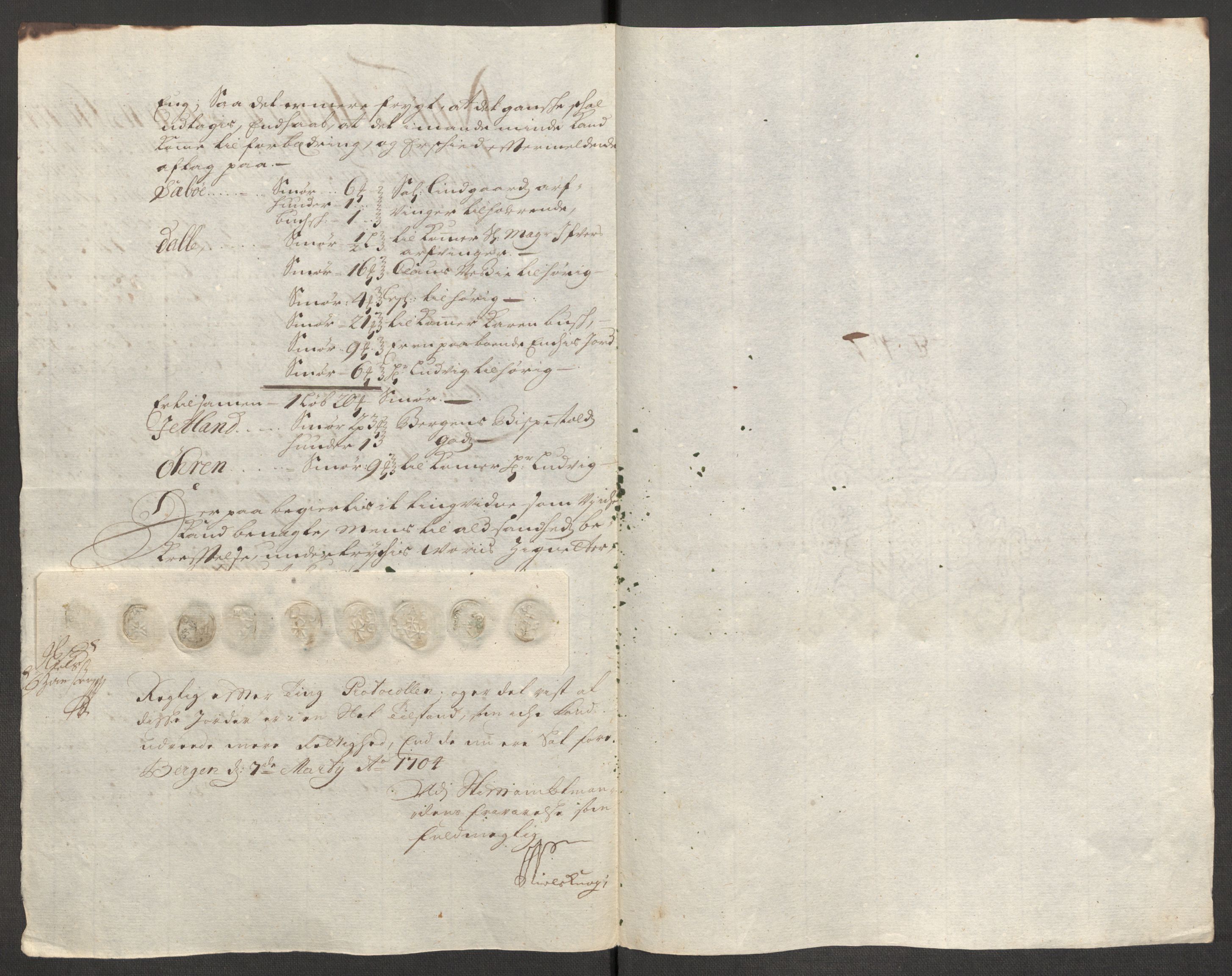 Rentekammeret inntil 1814, Reviderte regnskaper, Fogderegnskap, AV/RA-EA-4092/R52/L3313: Fogderegnskap Sogn, 1703-1704, p. 194