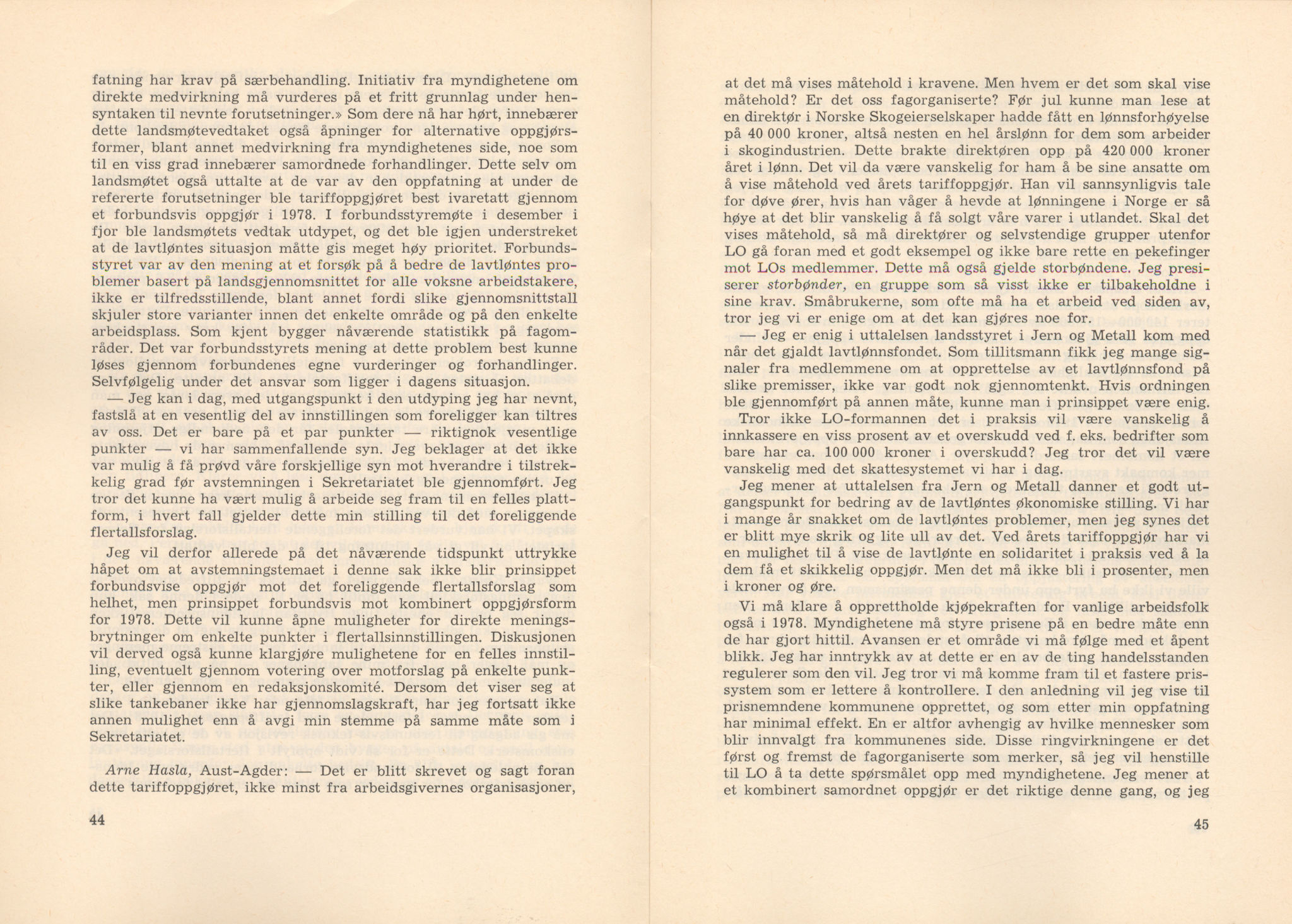 Landsorganisasjonen i Norge, AAB/ARK-1579, 1978-1992, p. 24