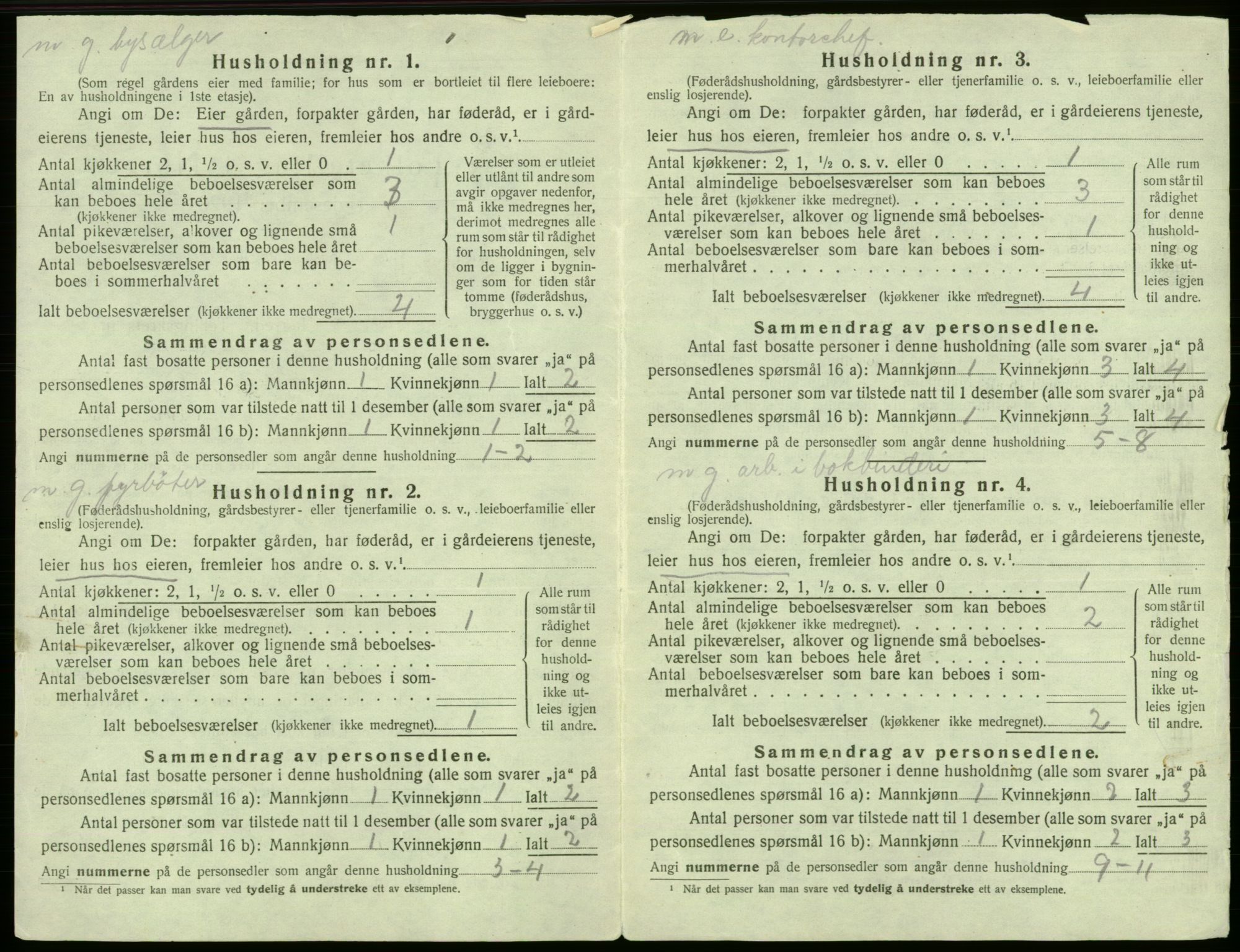 SAB, 1920 census for Fana, 1920, p. 1994