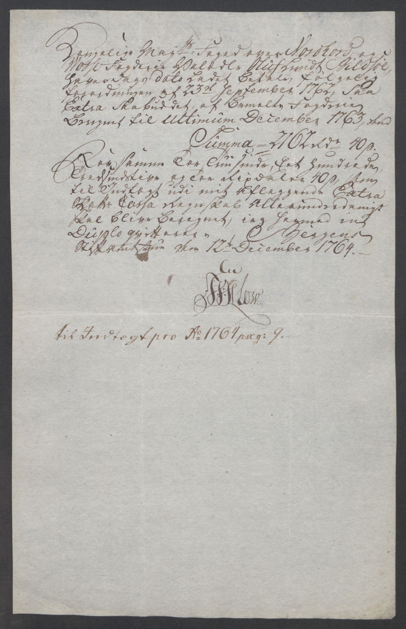 Rentekammeret inntil 1814, Reviderte regnskaper, Fogderegnskap, RA/EA-4092/R51/L3303: Ekstraskatten Nordhordland og Voss, 1762-1772, p. 87