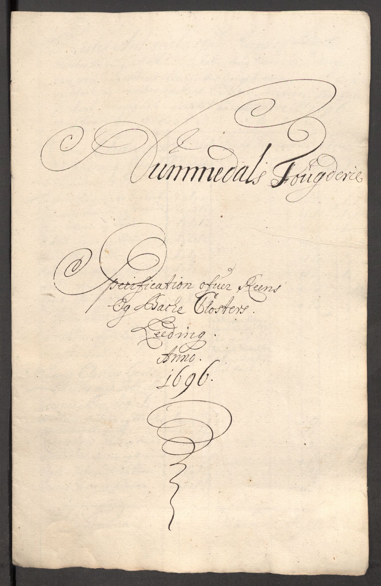 Rentekammeret inntil 1814, Reviderte regnskaper, Fogderegnskap, RA/EA-4092/R64/L4425: Fogderegnskap Namdal, 1696-1698, p. 82