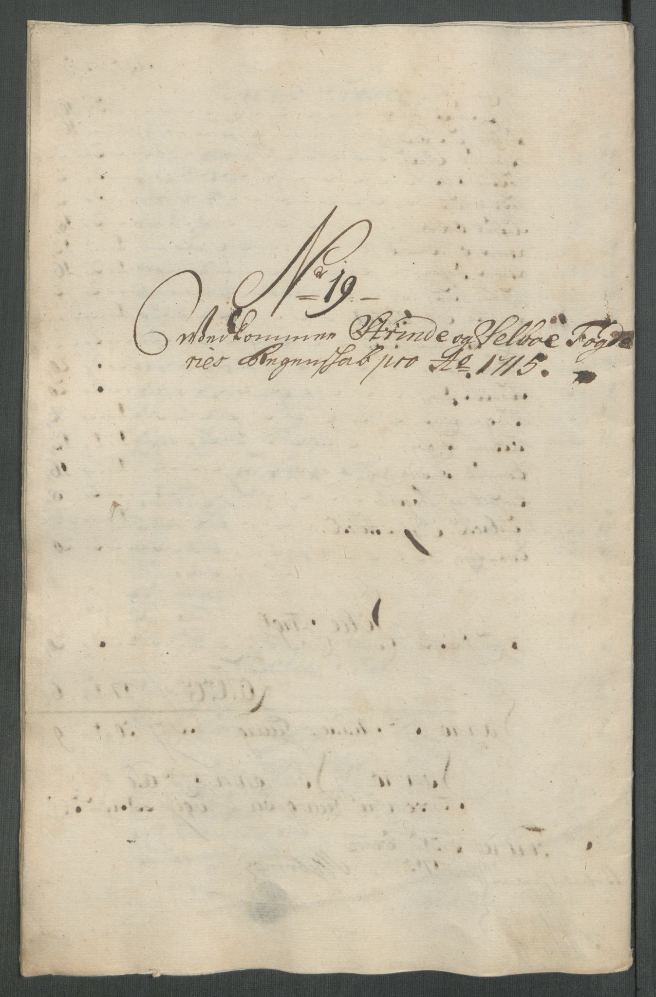 Rentekammeret inntil 1814, Reviderte regnskaper, Fogderegnskap, AV/RA-EA-4092/R61/L4115: Fogderegnskap Strinda og Selbu, 1715-1716, p. 164