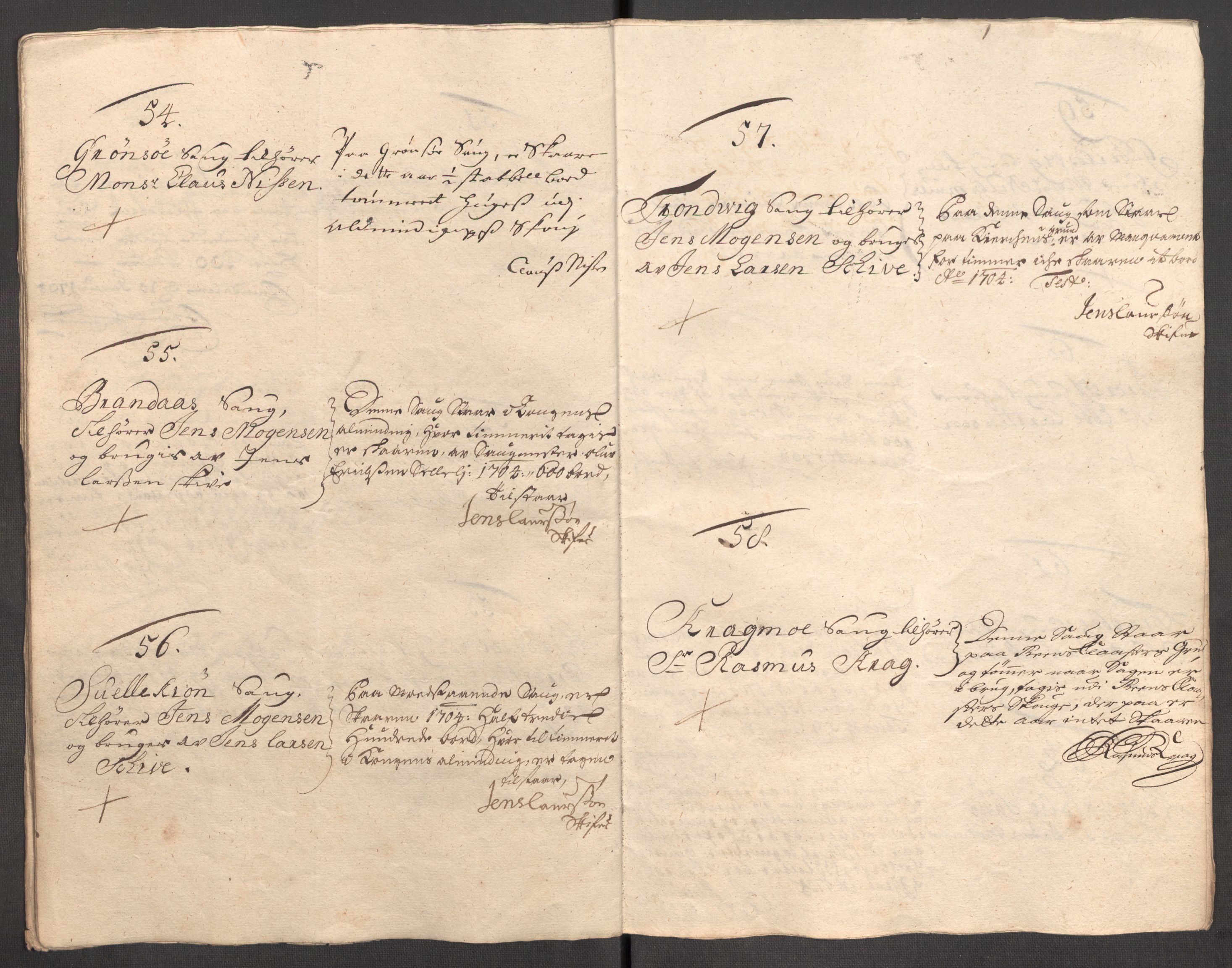 Rentekammeret inntil 1814, Reviderte regnskaper, Fogderegnskap, AV/RA-EA-4092/R62/L4195: Fogderegnskap Stjørdal og Verdal, 1704, p. 160