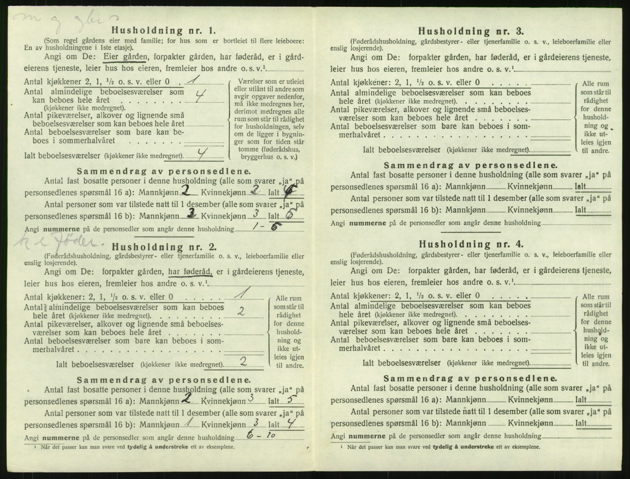 SAT, 1920 census for Bremsnes, 1920, p. 684