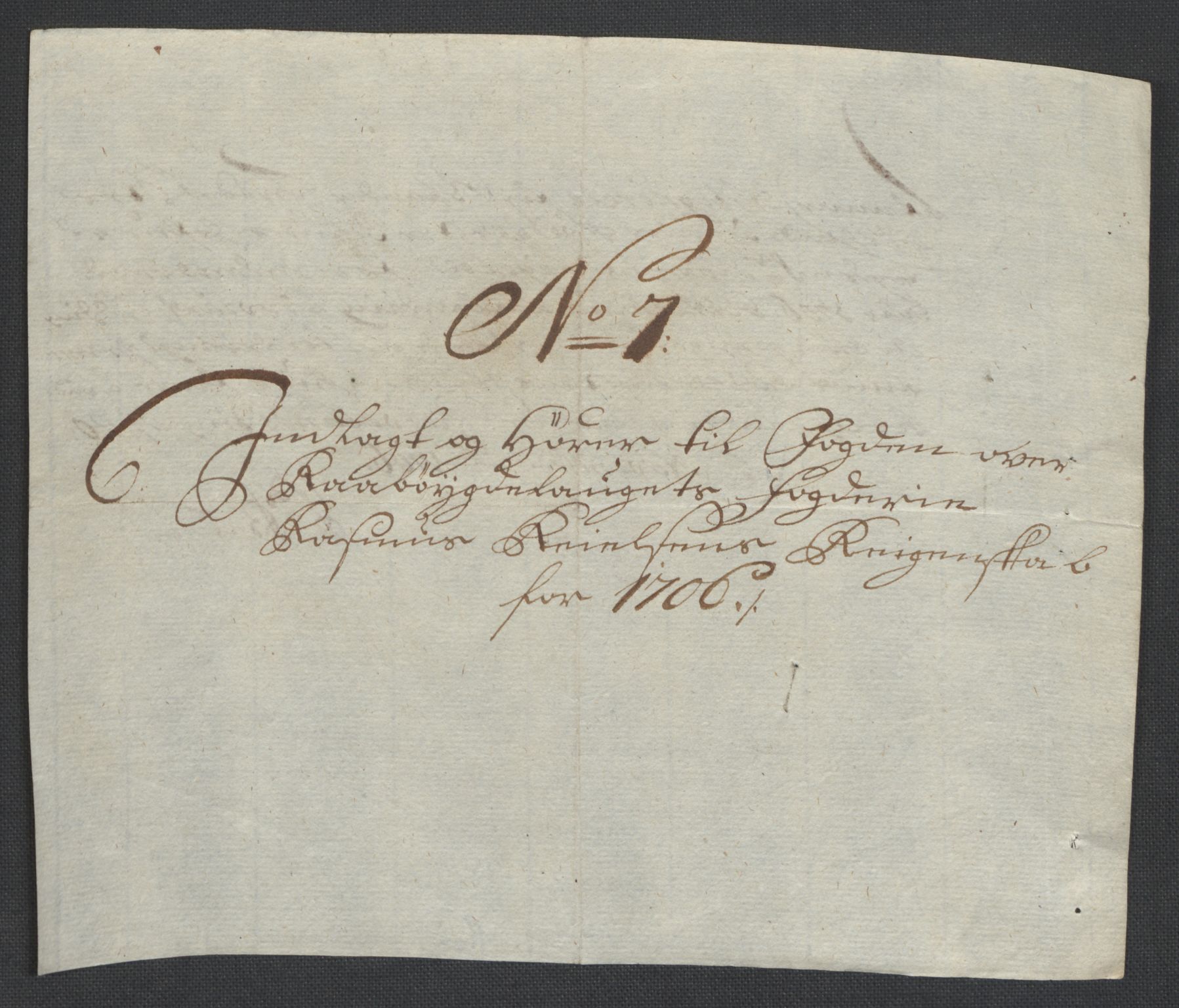 Rentekammeret inntil 1814, Reviderte regnskaper, Fogderegnskap, AV/RA-EA-4092/R40/L2448: Fogderegnskap Råbyggelag, 1706-1708, p. 49