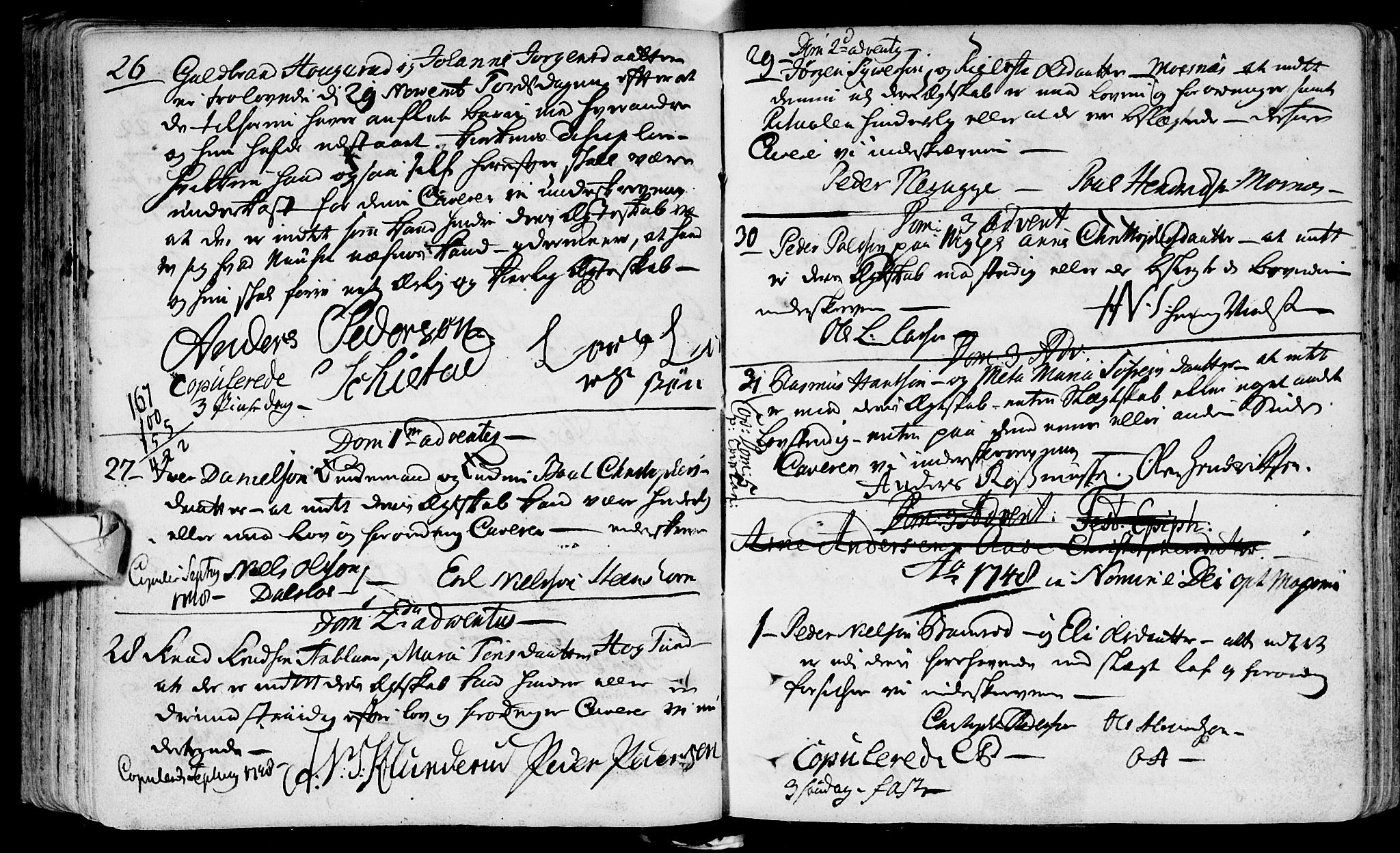 Eiker kirkebøker, AV/SAKO-A-4/F/Fa/L0005: Parish register (official) no. I 5 /1, 1705-1759