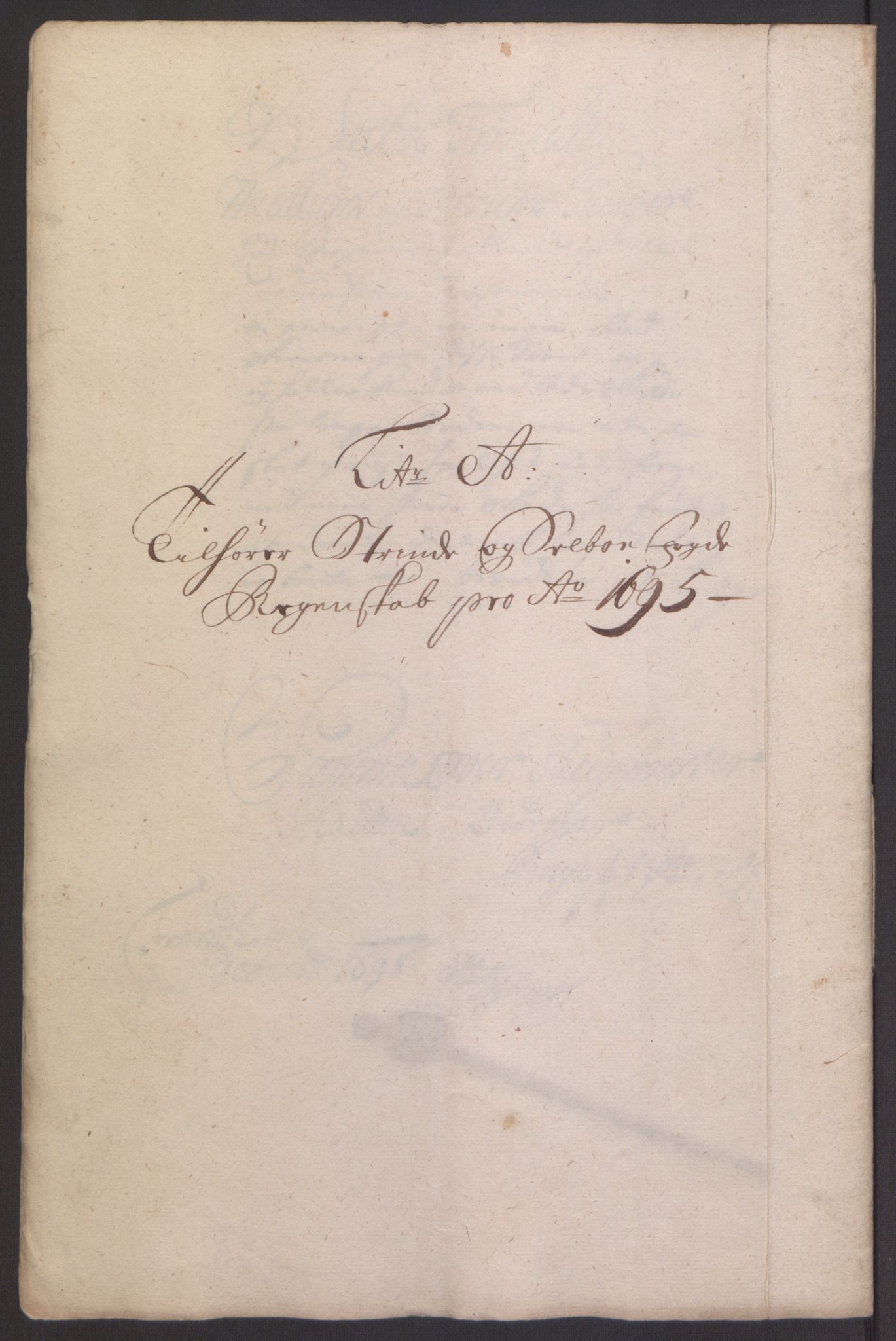 Rentekammeret inntil 1814, Reviderte regnskaper, Fogderegnskap, AV/RA-EA-4092/R61/L4105: Fogderegnskap Strinda og Selbu, 1695, p. 26