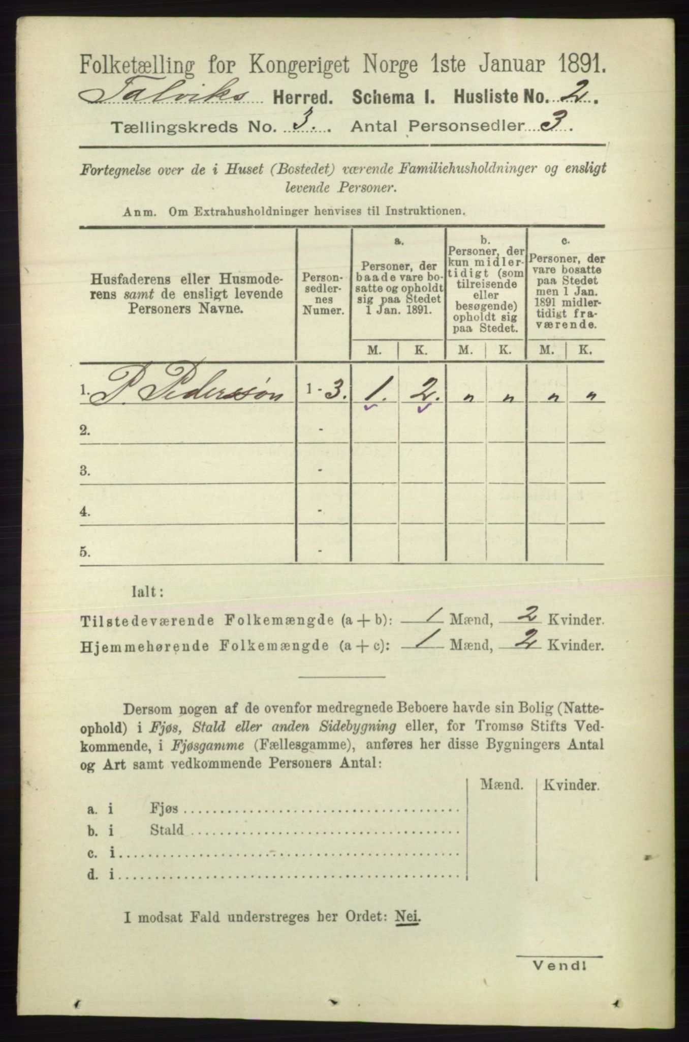 RA, 1891 census for 2013 Talvik, 1891, p. 672