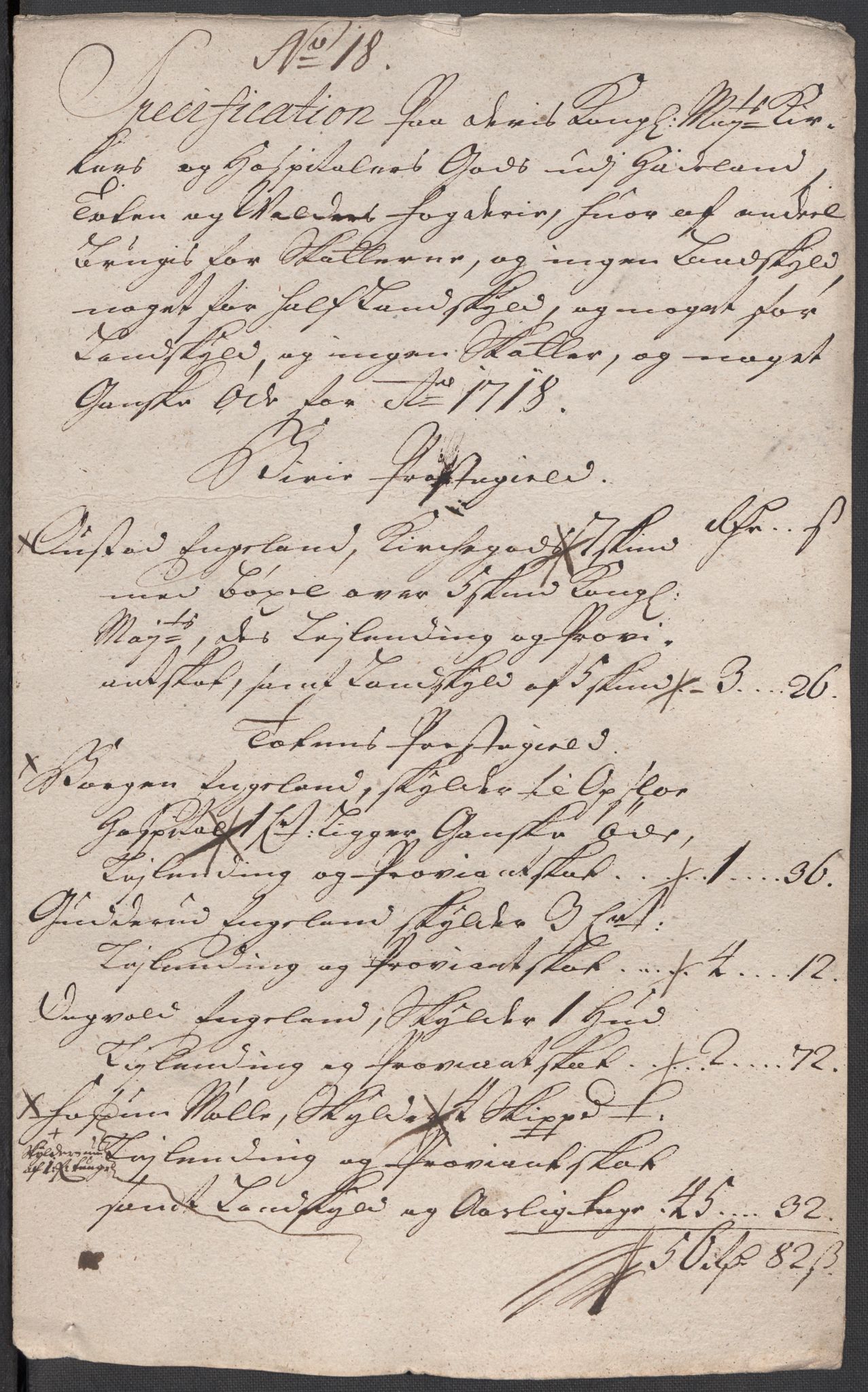 Rentekammeret inntil 1814, Reviderte regnskaper, Fogderegnskap, AV/RA-EA-4092/R18/L1320: Fogderegnskap Hadeland, Toten og Valdres, 1718, p. 193