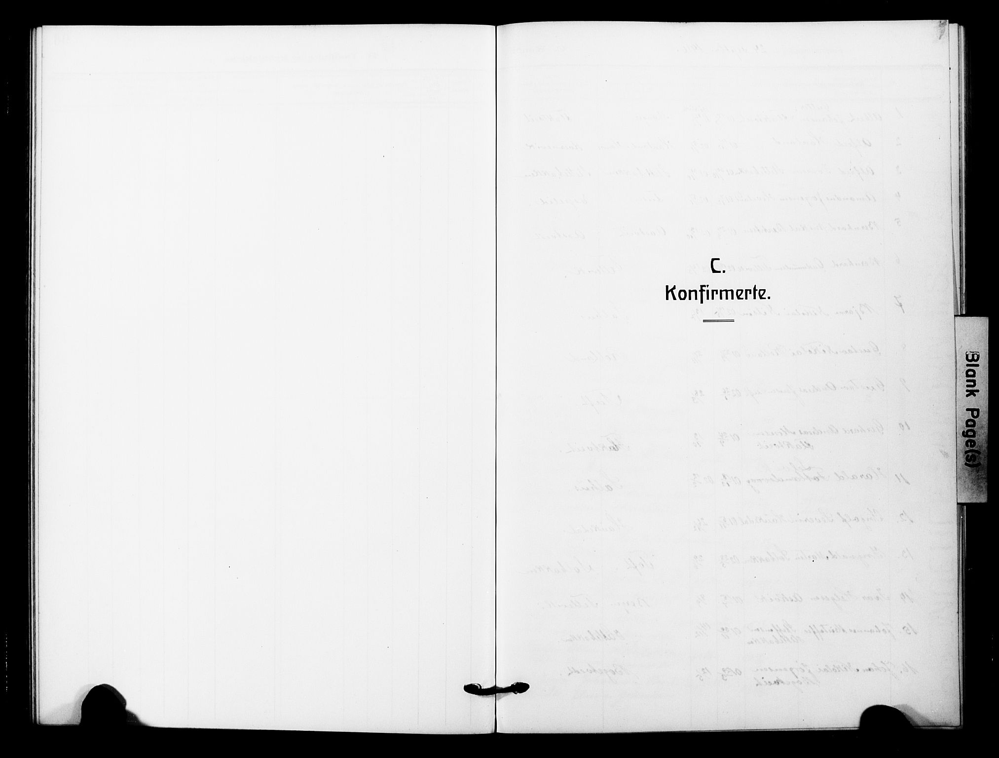 Åsane sokneprestembete, SAB/A-79401/H/Hab: Parish register (copy) no. A 4, 1915-1927