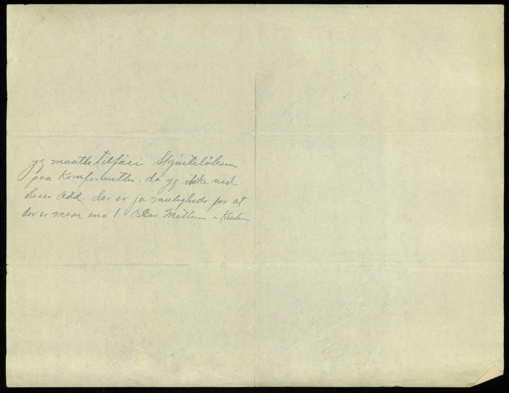 Mathisen, Oscar Wilhelm, AV/RA-PA-1912/Fa/L0001: Inngående korrespondanse, 1916-1954, p. 19
