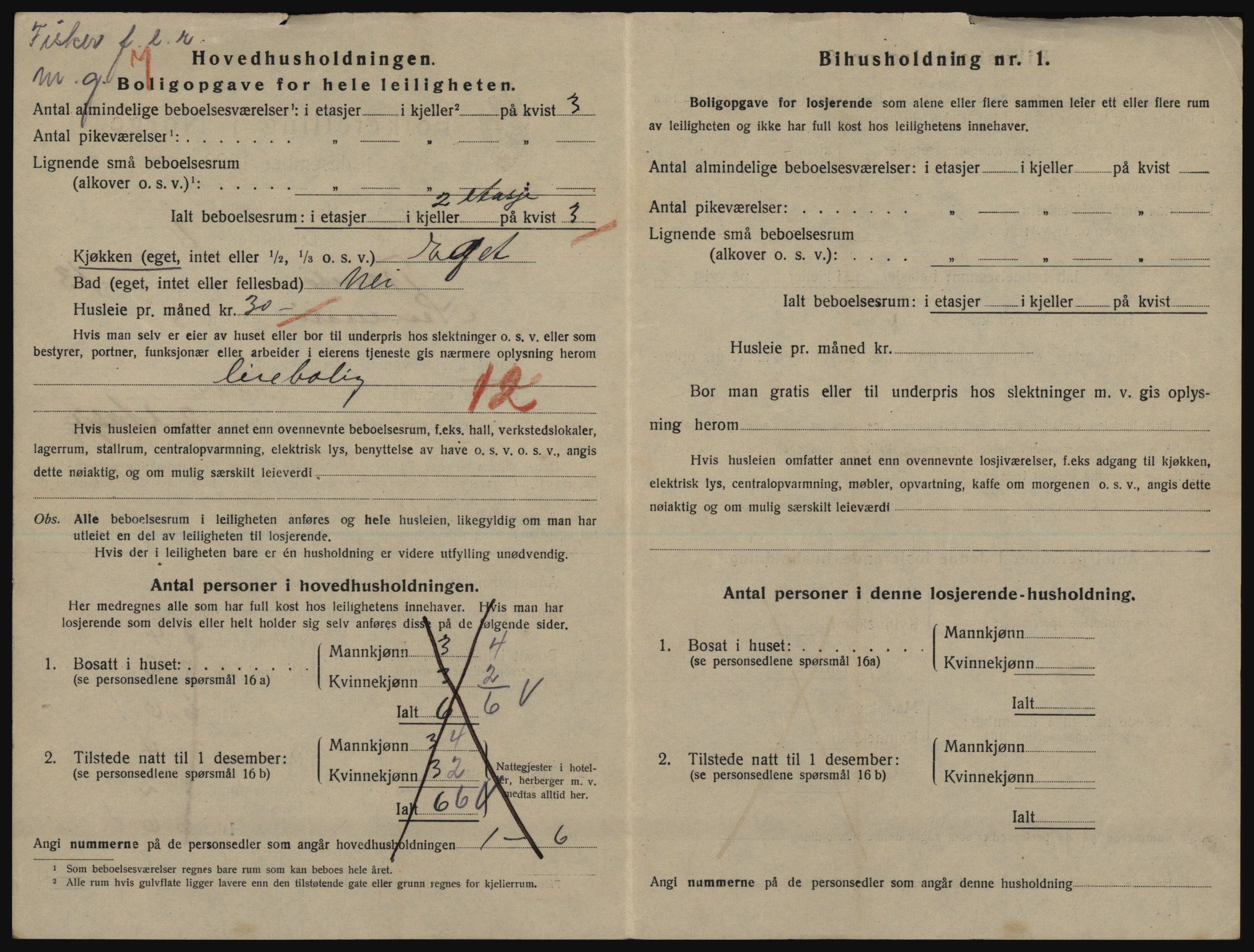 SATØ, 1920 census for Tromsø, 1920, p. 6532