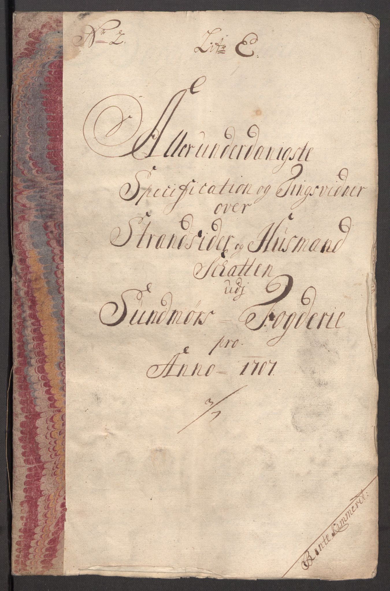 Rentekammeret inntil 1814, Reviderte regnskaper, Fogderegnskap, RA/EA-4092/R54/L3561: Fogderegnskap Sunnmøre, 1706-1707, p. 240