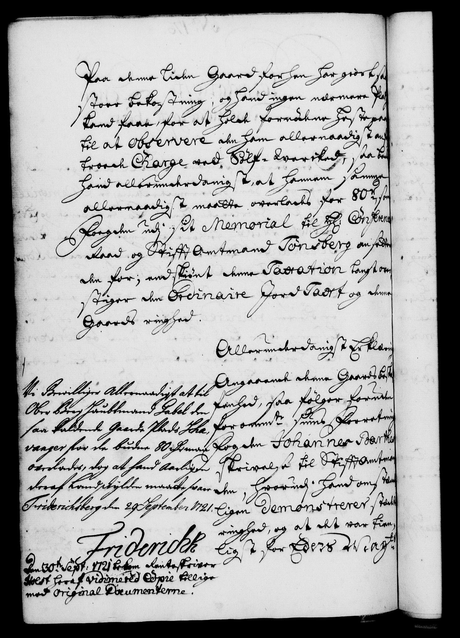 Rentekammeret, Kammerkanselliet, RA/EA-3111/G/Gf/Gfa/L0004: Norsk relasjons- og resolusjonsprotokoll (merket RK 52.4), 1721, p. 1289