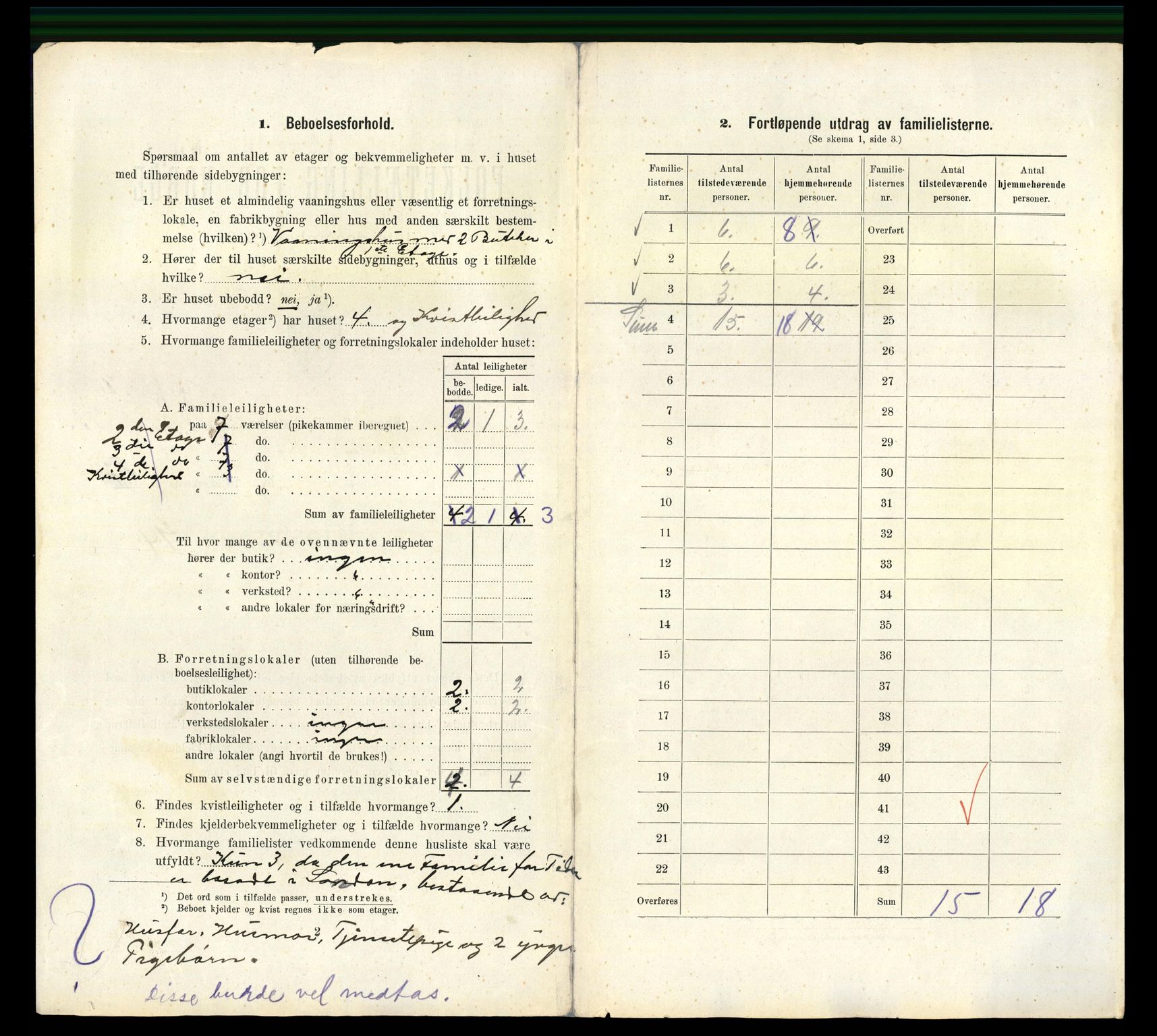 RA, 1910 census for Bergen, 1910, p. 13828