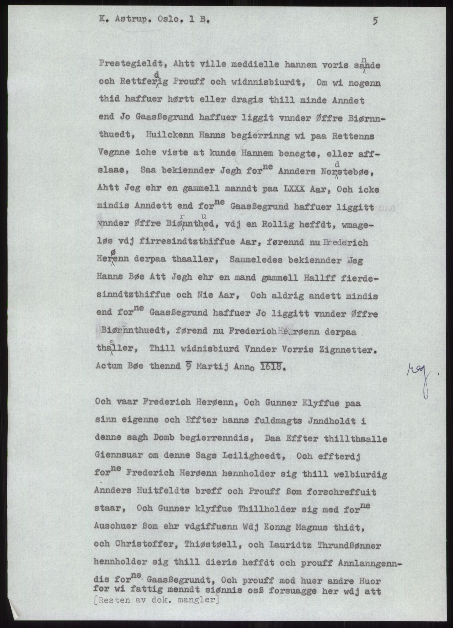 Samlinger til kildeutgivelse, Diplomavskriftsamlingen, AV/RA-EA-4053/H/Ha, p. 1331