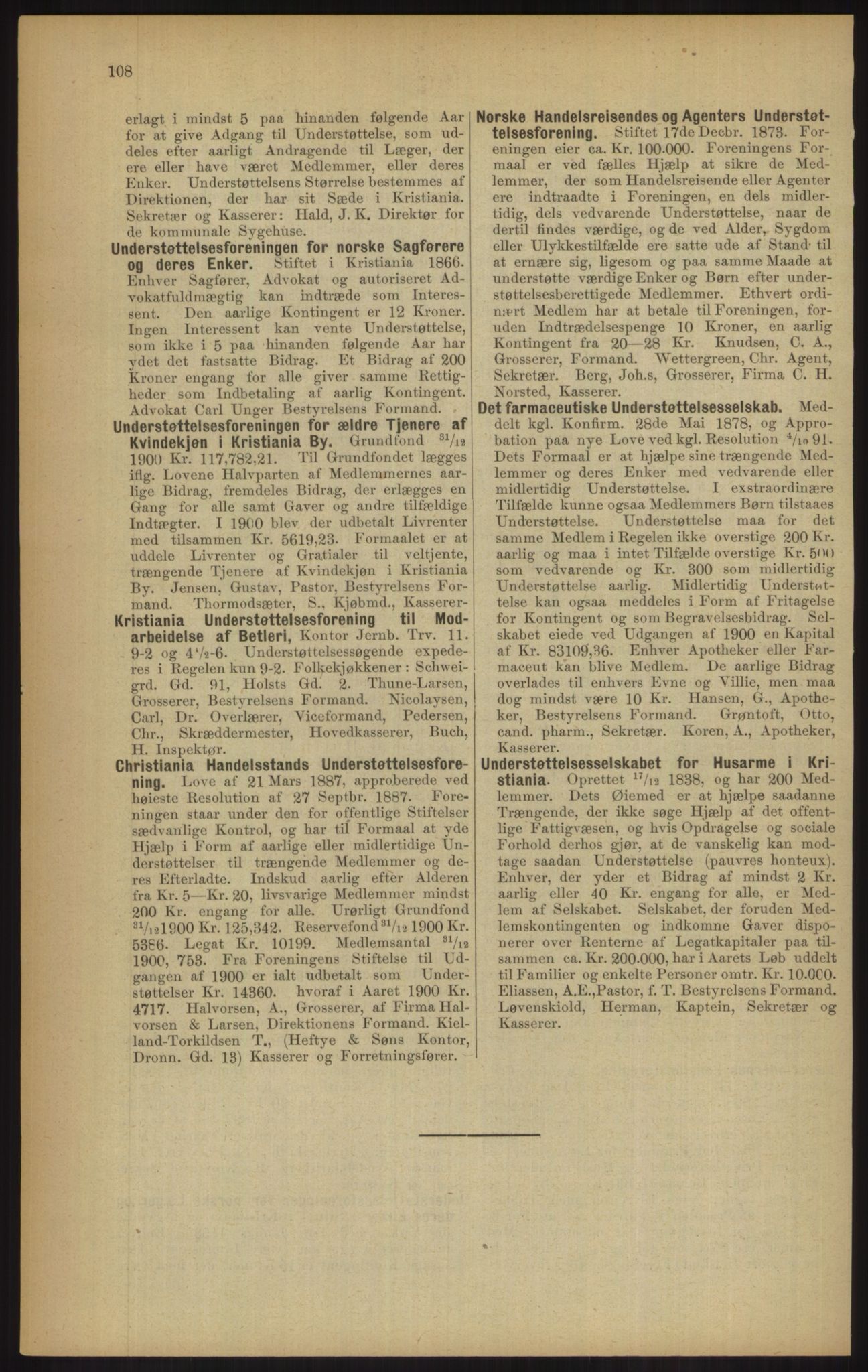 Kristiania/Oslo adressebok, PUBL/-, 1902, p. 108