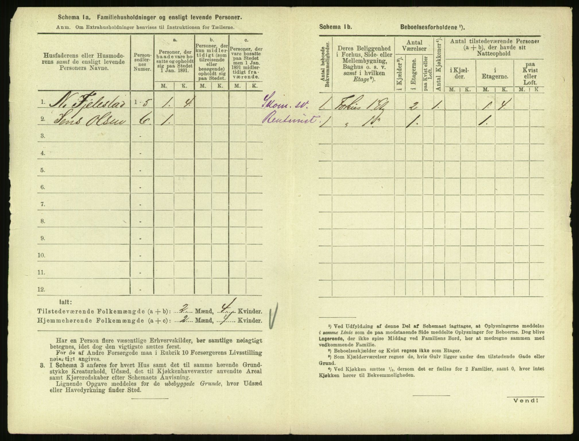 RA, 1891 census for 0707 Larvik, 1891, p. 48