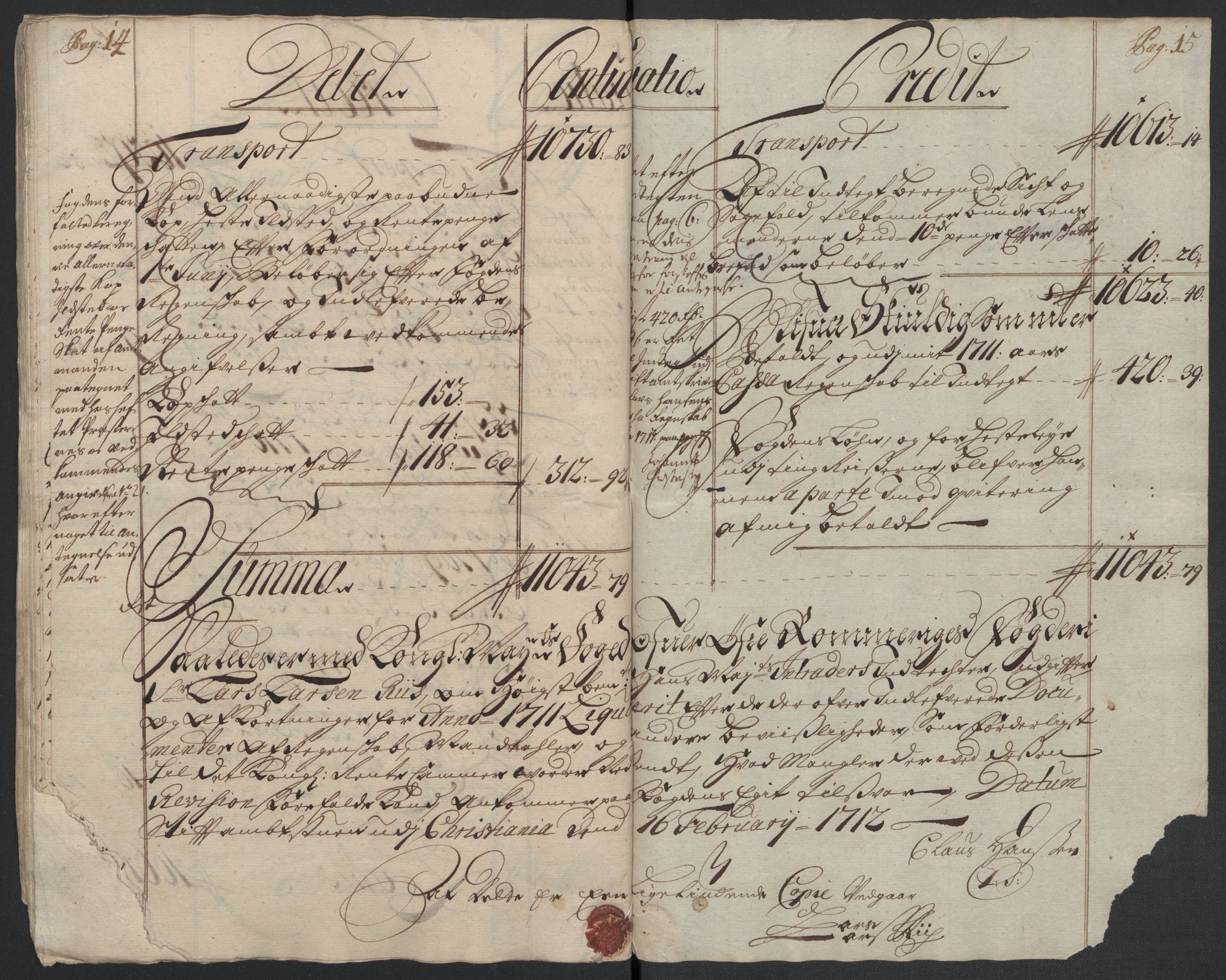 Rentekammeret inntil 1814, Reviderte regnskaper, Fogderegnskap, AV/RA-EA-4092/R12/L0720: Fogderegnskap Øvre Romerike, 1710-1711, p. 279