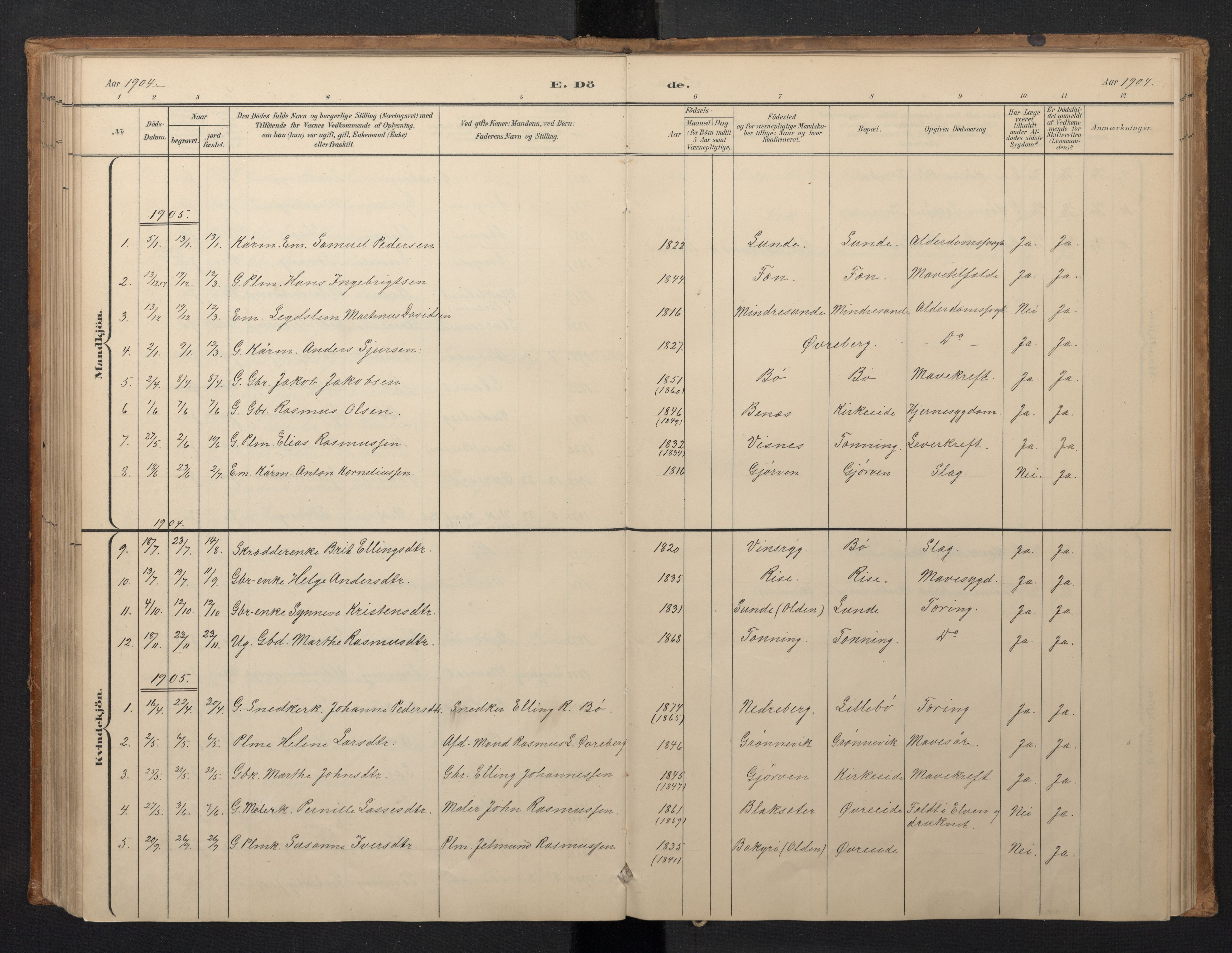 Stryn Sokneprestembete, AV/SAB-A-82501: Parish register (copy) no. A 2, 1883-1905, p. 146b-147a