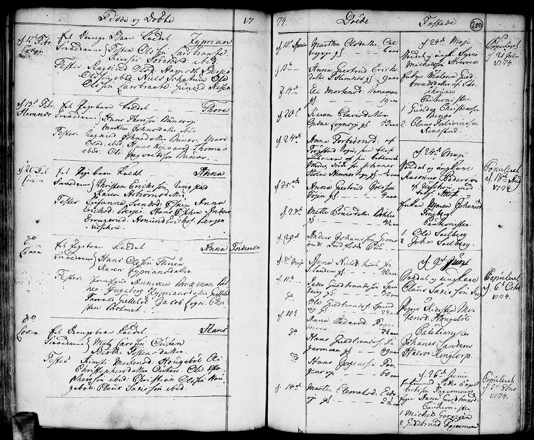 Høland prestekontor Kirkebøker, AV/SAO-A-10346a/F/Fa/L0004: Parish register (official) no. I 4, 1757-1780, p. 200