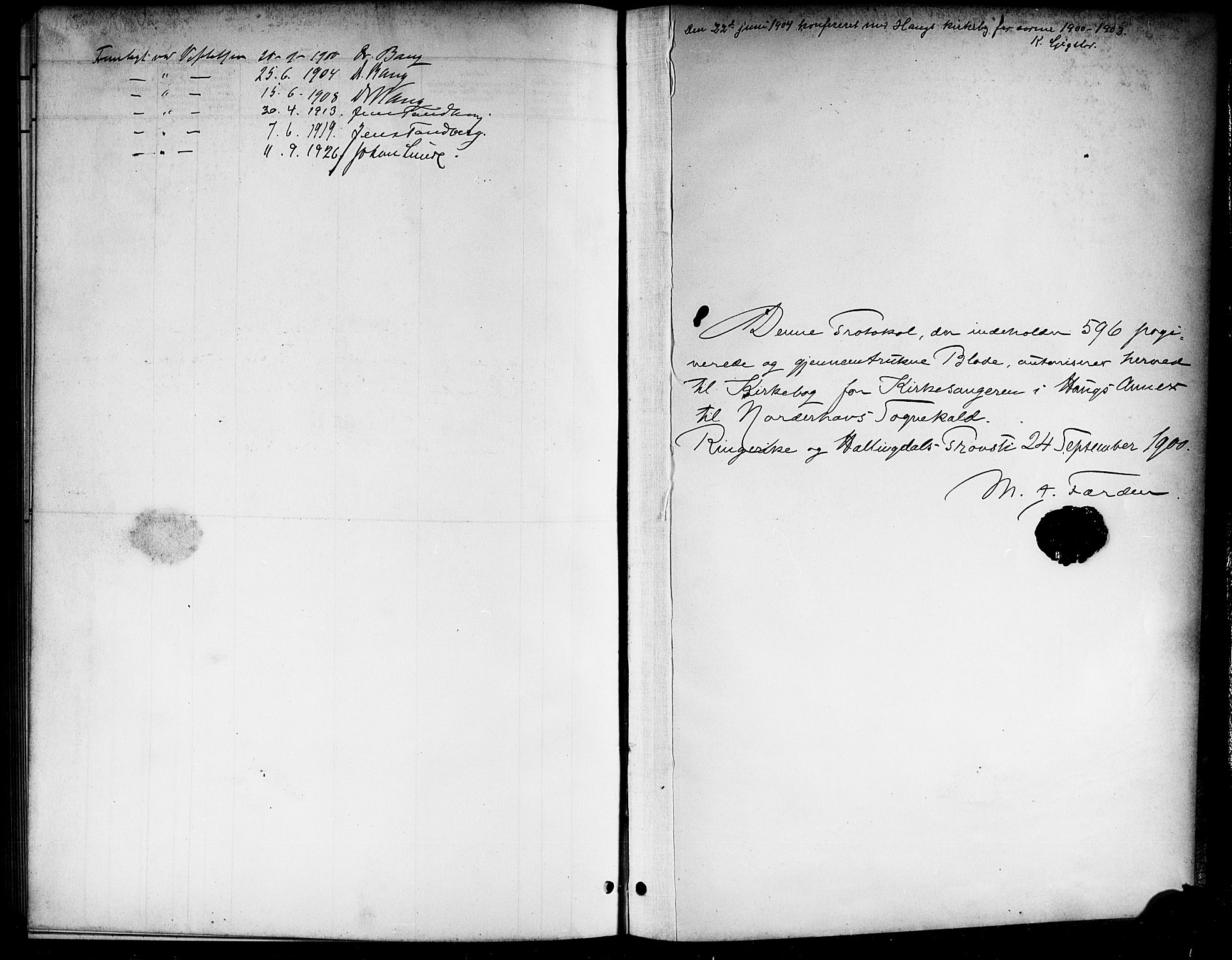 Norderhov kirkebøker, AV/SAKO-A-237/G/Gb/L0002: Parish register (copy) no. II 2, 1891-1921