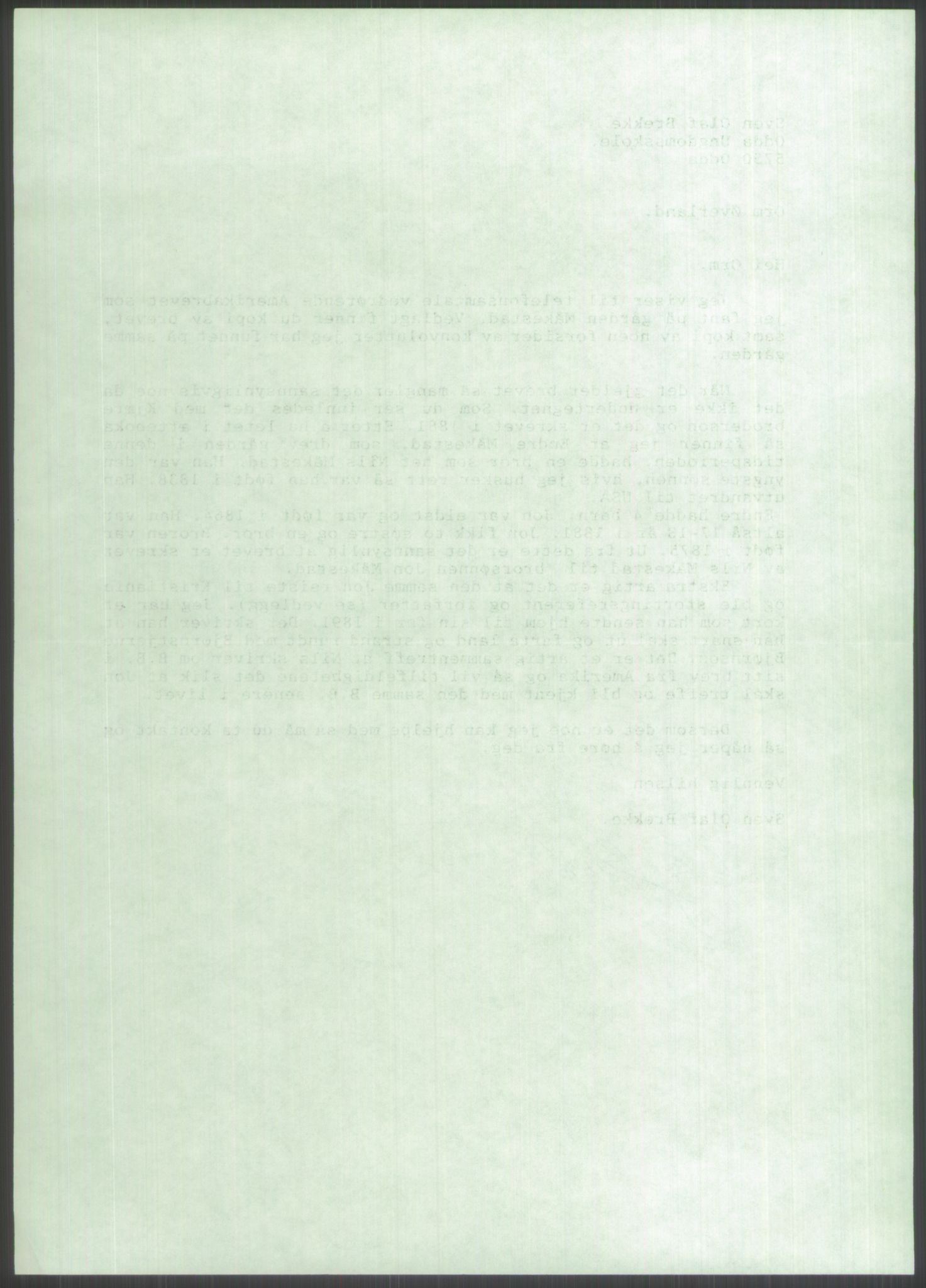 Samlinger til kildeutgivelse, Amerikabrevene, AV/RA-EA-4057/F/L0031: Innlån fra Hordaland: Hereid - Måkestad, 1838-1914, p. 528