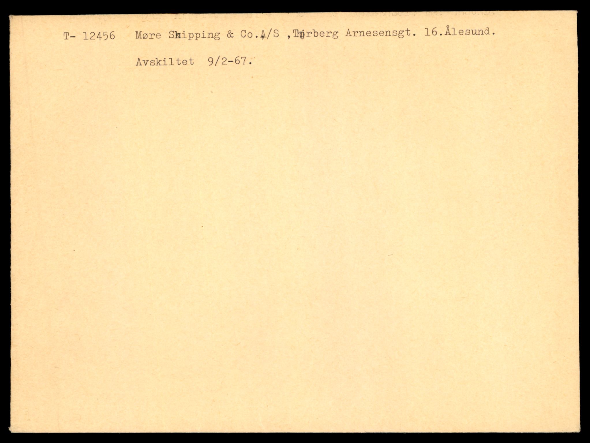 Møre og Romsdal vegkontor - Ålesund trafikkstasjon, AV/SAT-A-4099/F/Fe/L0033: Registreringskort for kjøretøy T 12151 - T 12474, 1927-1998, p. 3429