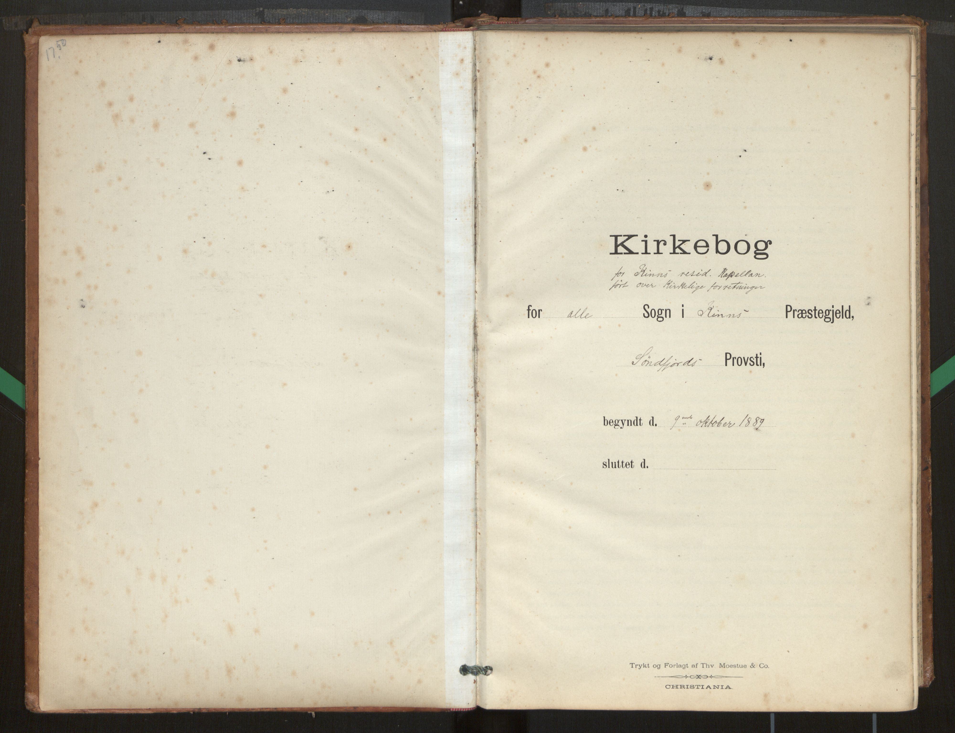 Kinn sokneprestembete, AV/SAB-A-80801/H/Hab/Haba/L0002b: Parish register (copy) no. A 2b, 1916-1978