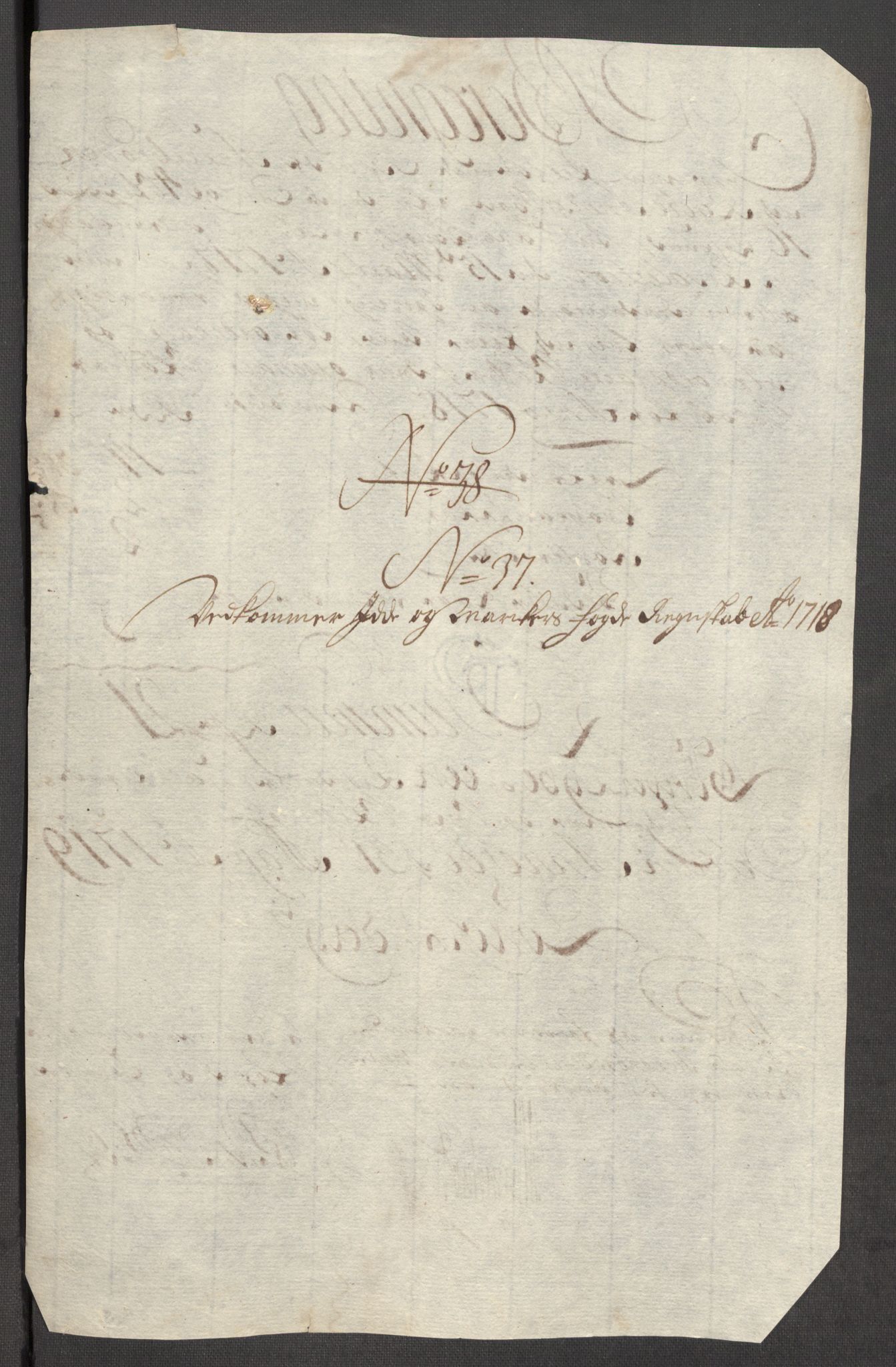 Rentekammeret inntil 1814, Reviderte regnskaper, Fogderegnskap, AV/RA-EA-4092/R01/L0024: Fogderegnskap Idd og Marker, 1717-1718, p. 332