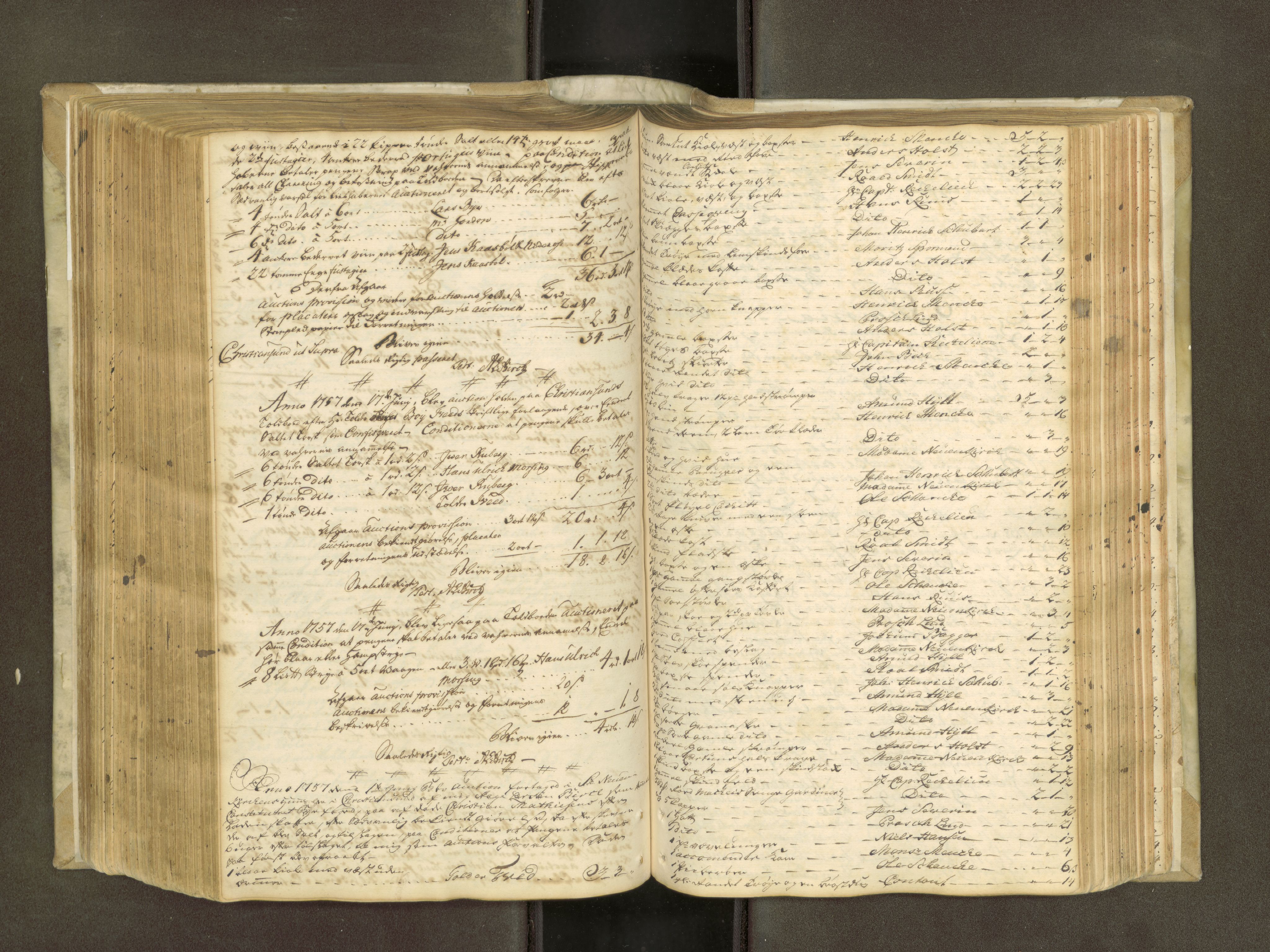 Nordmøre sorenskriveri, AV/SAT-A-4132/1/5/5A/L002a: Auksjonsprotokoll, 1740-1768