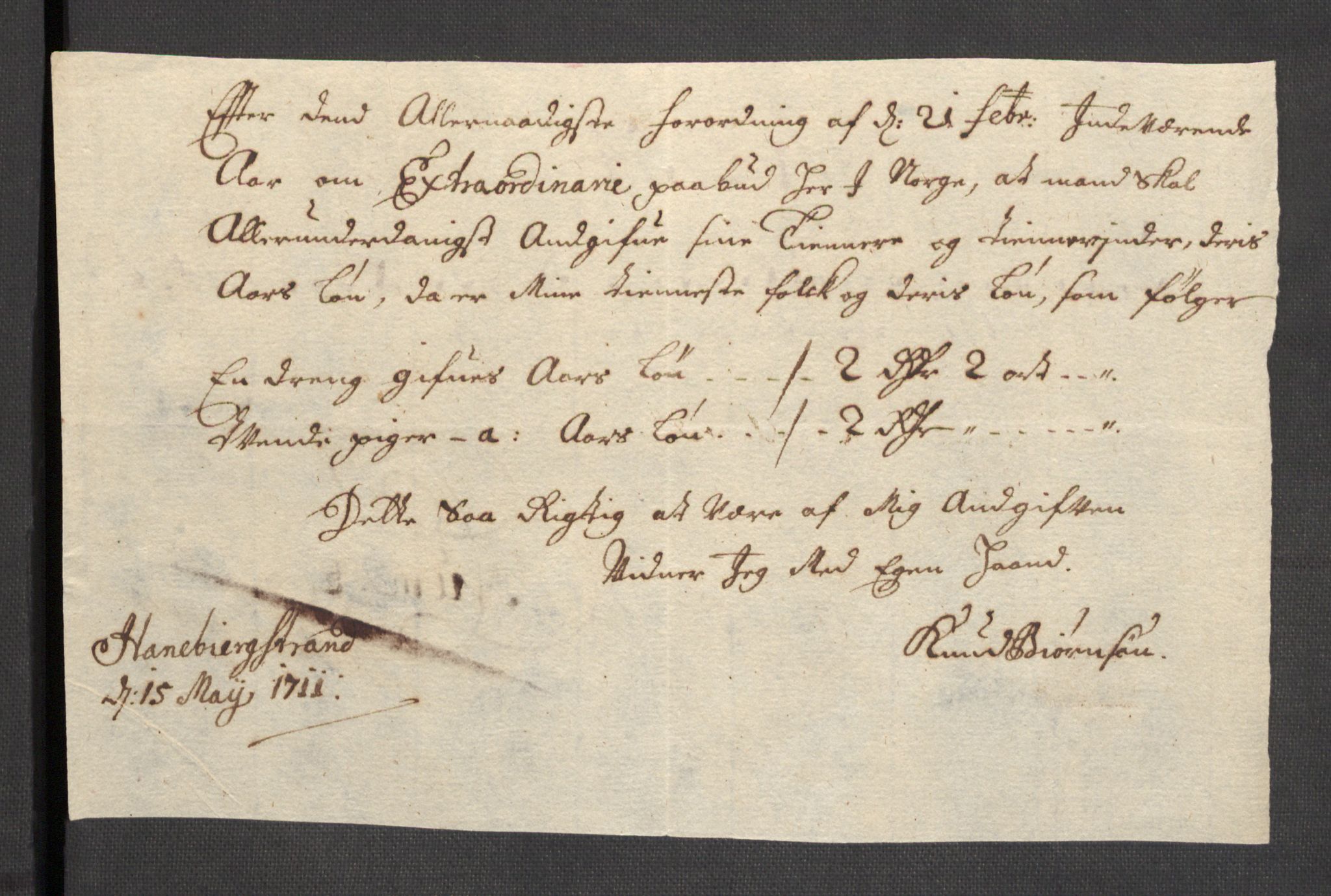 Rentekammeret inntil 1814, Reviderte regnskaper, Fogderegnskap, AV/RA-EA-4092/R46/L2735: Fogderegnskap Jæren og Dalane, 1711, p. 432