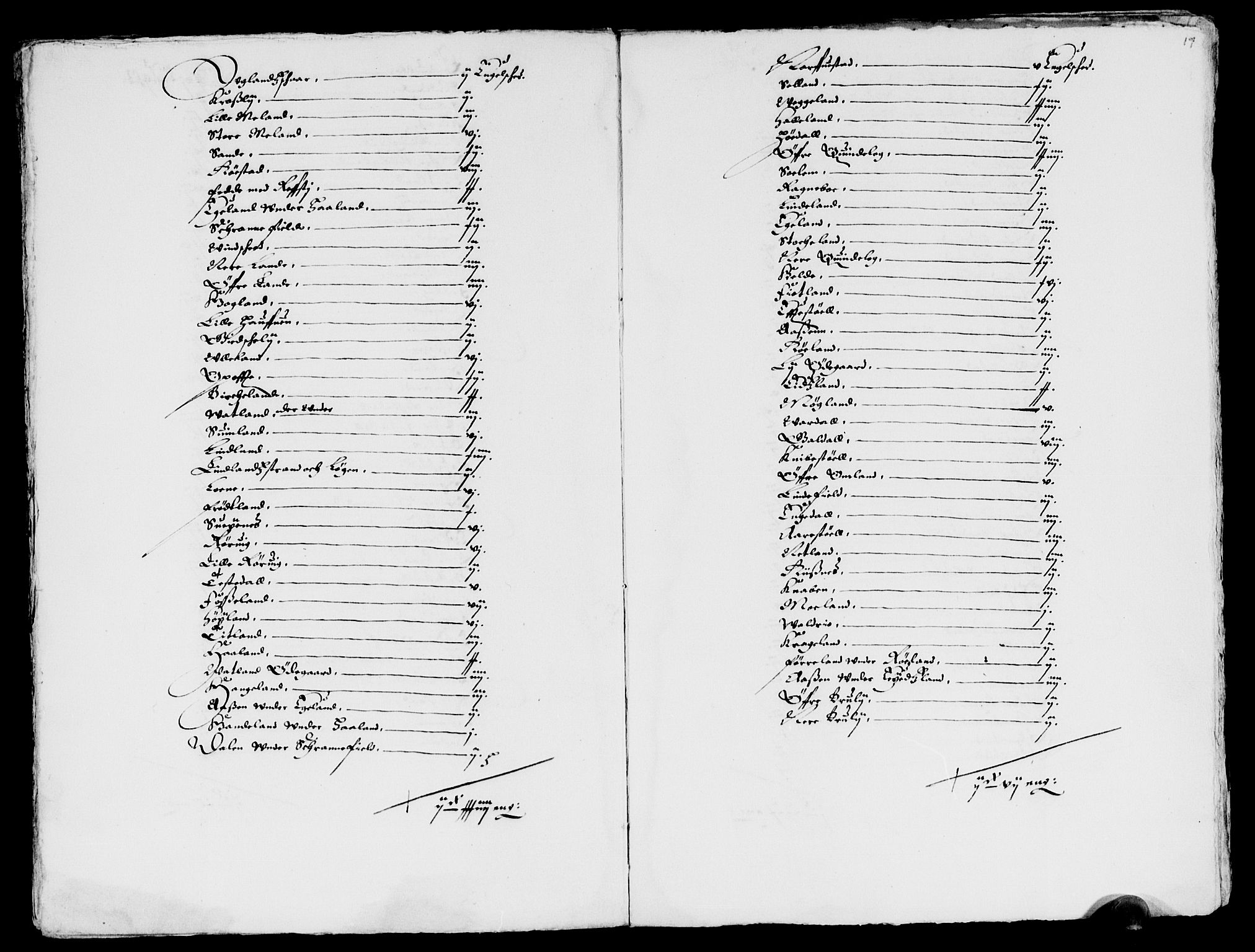 Rentekammeret inntil 1814, Reviderte regnskaper, Lensregnskaper, AV/RA-EA-5023/R/Rb/Rbr/L0017: Lista len, 1646-1649