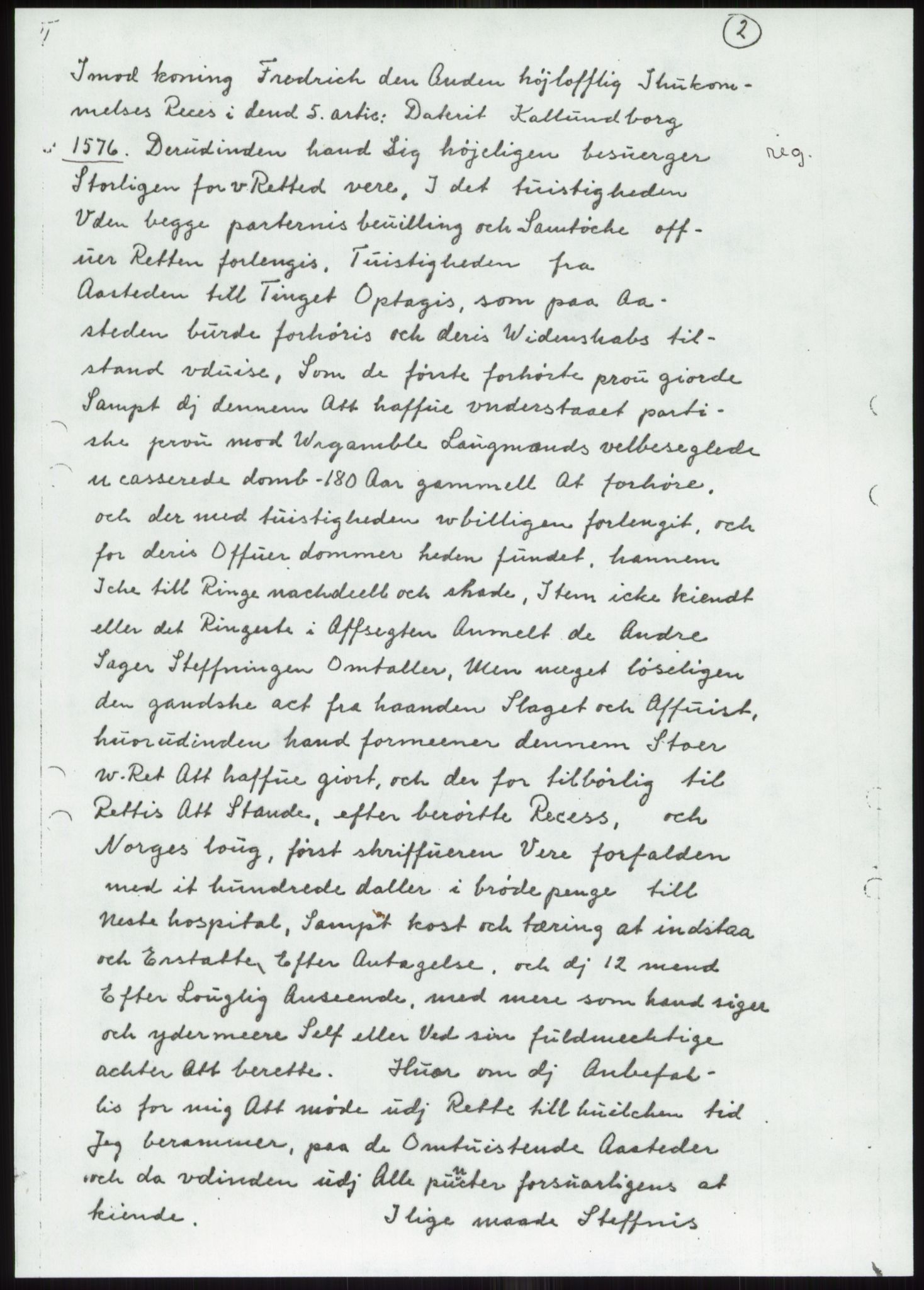 Samlinger til kildeutgivelse, Diplomavskriftsamlingen, AV/RA-EA-4053/H/Ha, p. 360