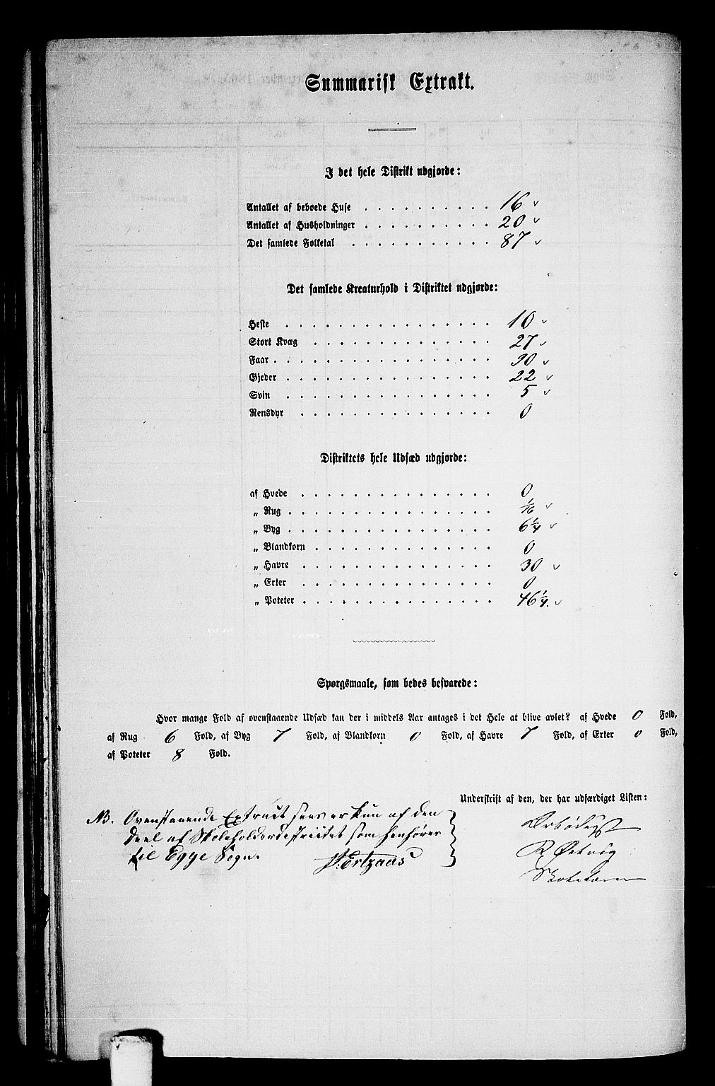 RA, 1865 census for Stod, 1865, p. 119