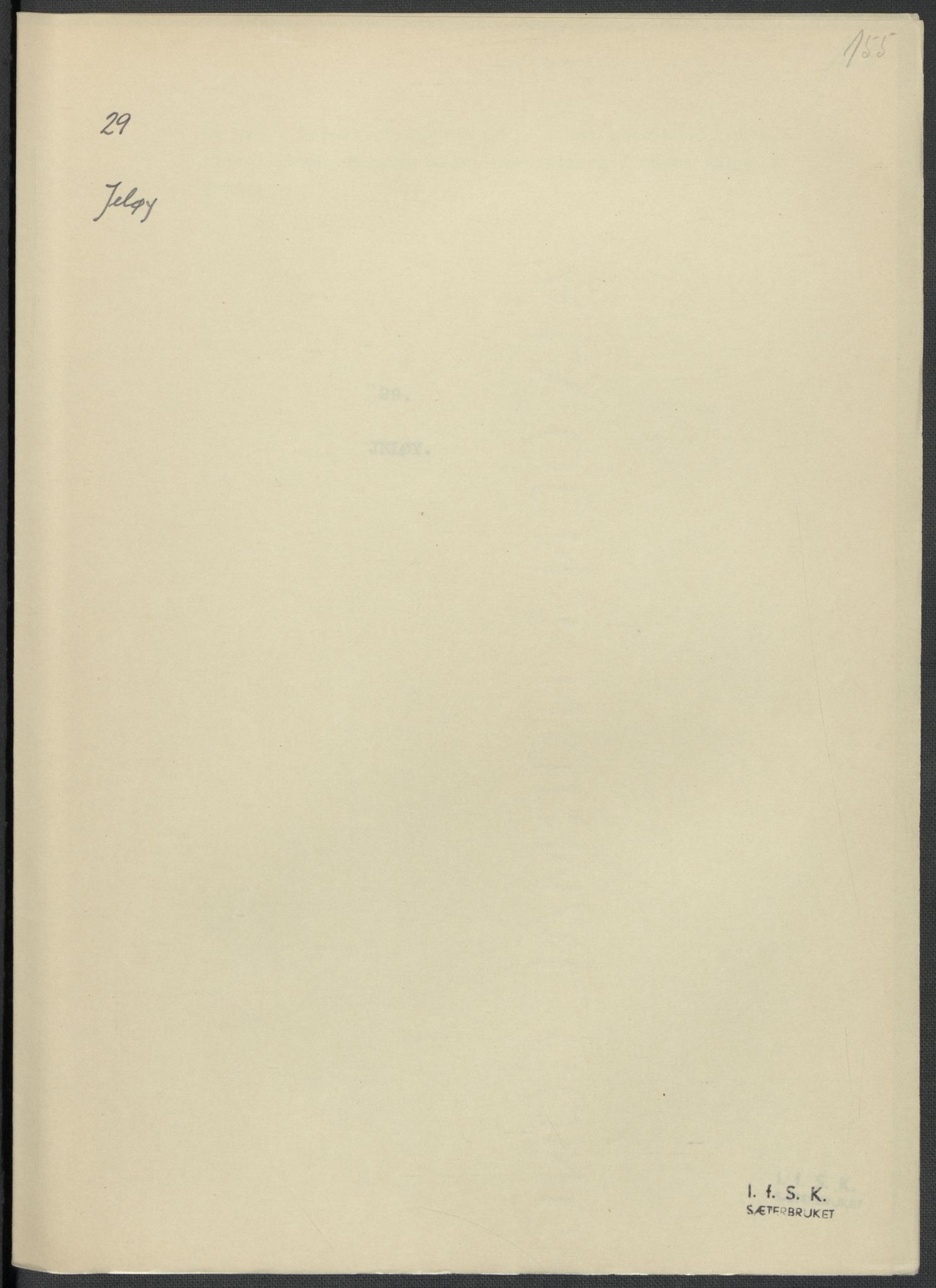 Instituttet for sammenlignende kulturforskning, RA/PA-0424/F/Fc/L0002/0001: Eske B2: / Østfold (perm I), 1932-1935, p. 155