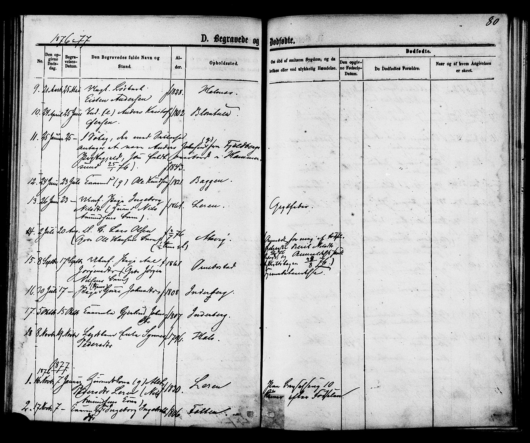 Ministerialprotokoller, klokkerbøker og fødselsregistre - Møre og Romsdal, AV/SAT-A-1454/577/L0895: Parish register (official) no. 577A02, 1875-1879, p. 80