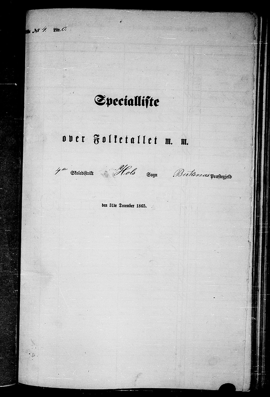 RA, 1865 census for Buksnes, 1865, p. 106