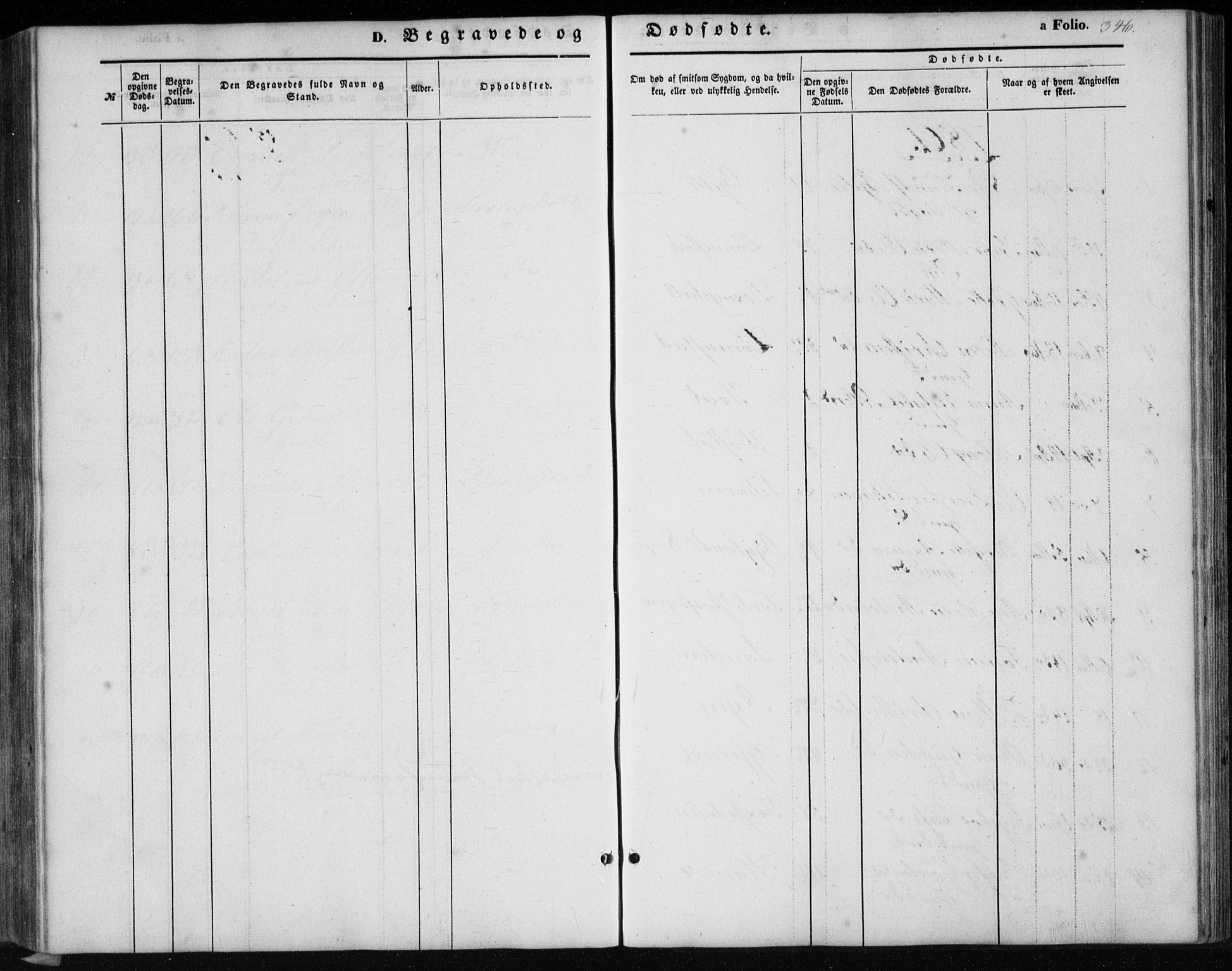 Tveit sokneprestkontor, AV/SAK-1111-0043/F/Fb/L0003: Parish register (copy) no. B 3, 1854-1886, p. 346