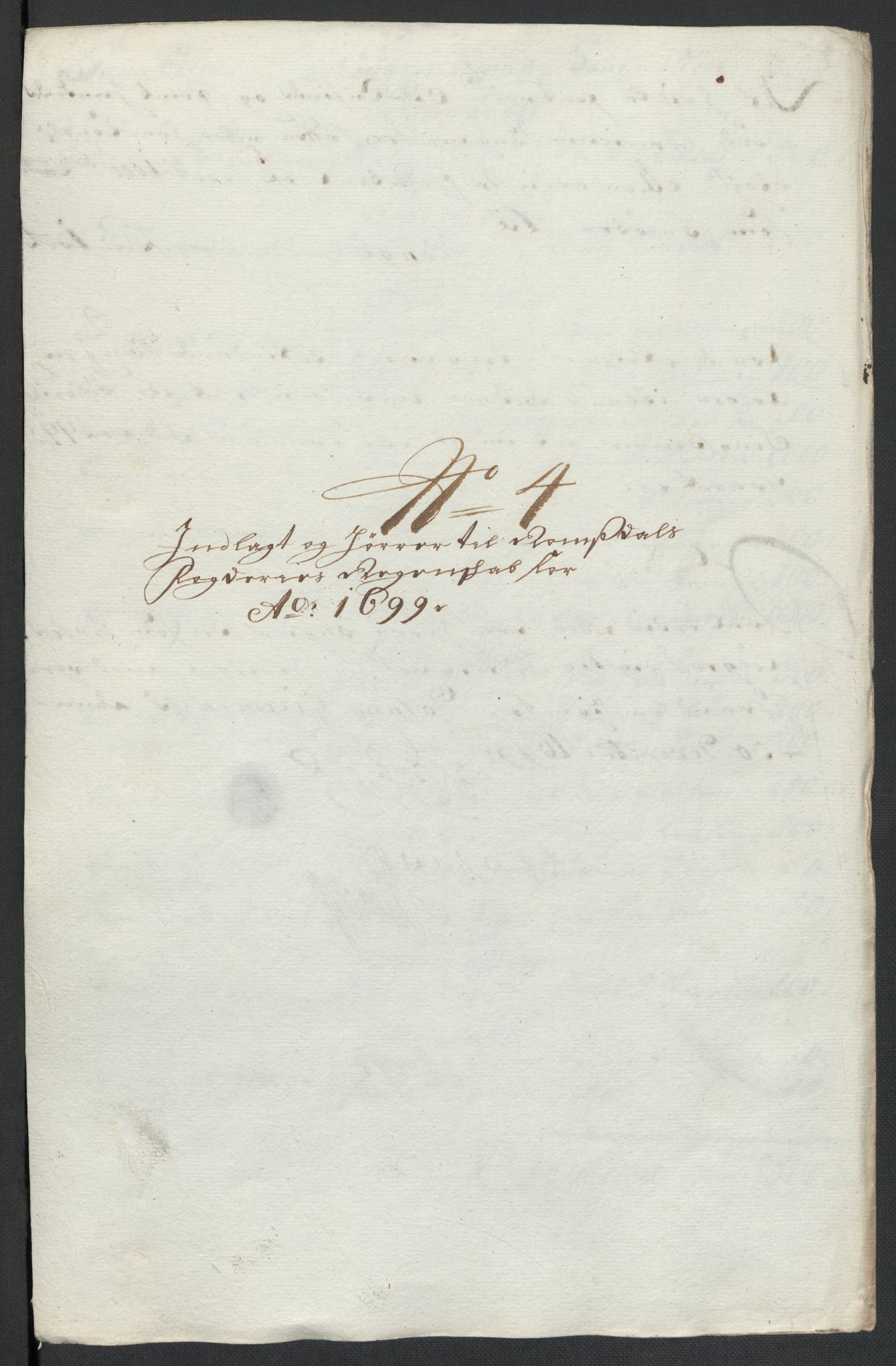Rentekammeret inntil 1814, Reviderte regnskaper, Fogderegnskap, RA/EA-4092/R55/L3654: Fogderegnskap Romsdal, 1699-1700, p. 79