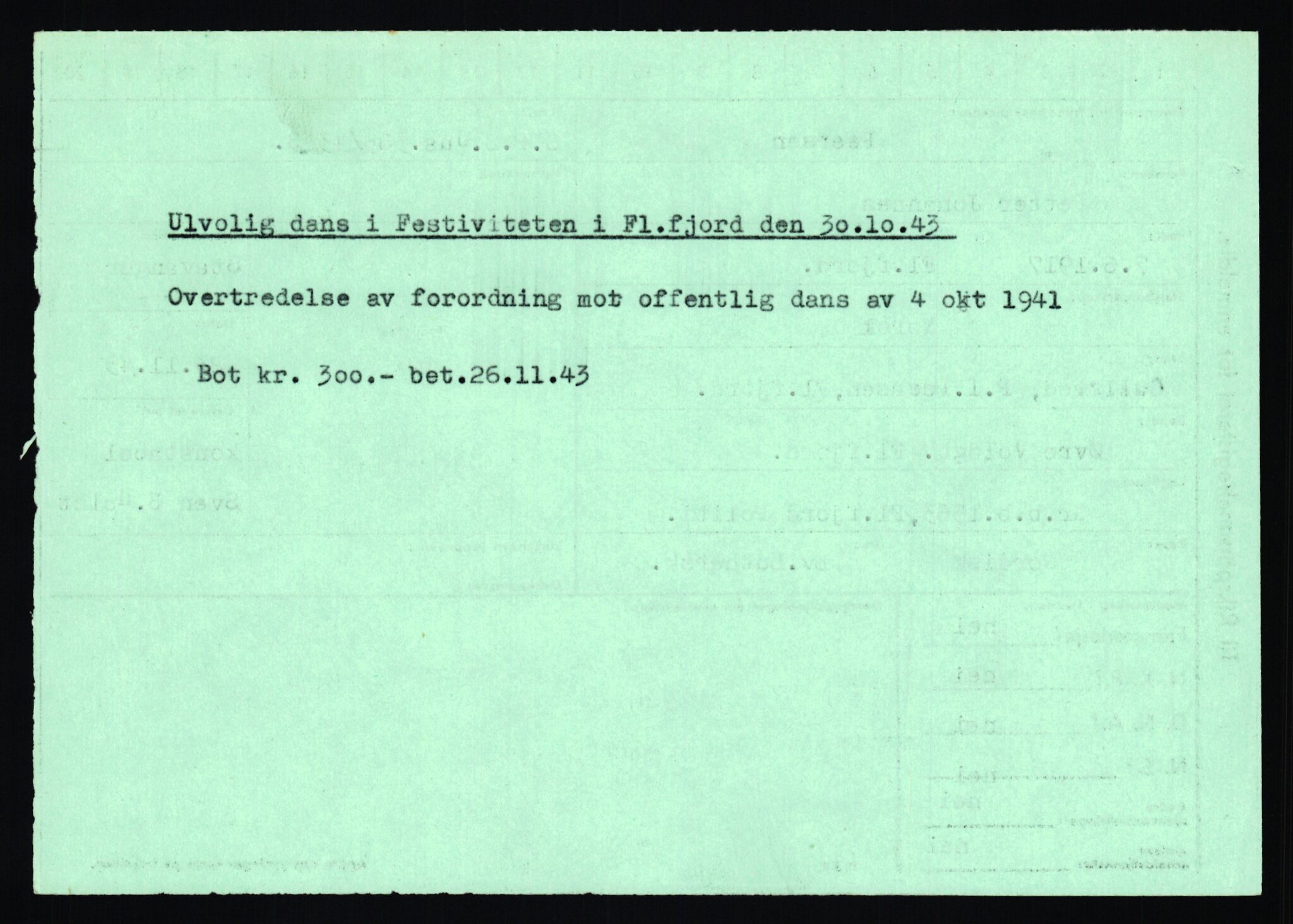 Statspolitiet - Hovedkontoret / Osloavdelingen, AV/RA-S-1329/C/Ca/L0012: Oanæs - Quistgaard	, 1943-1945, p. 3866