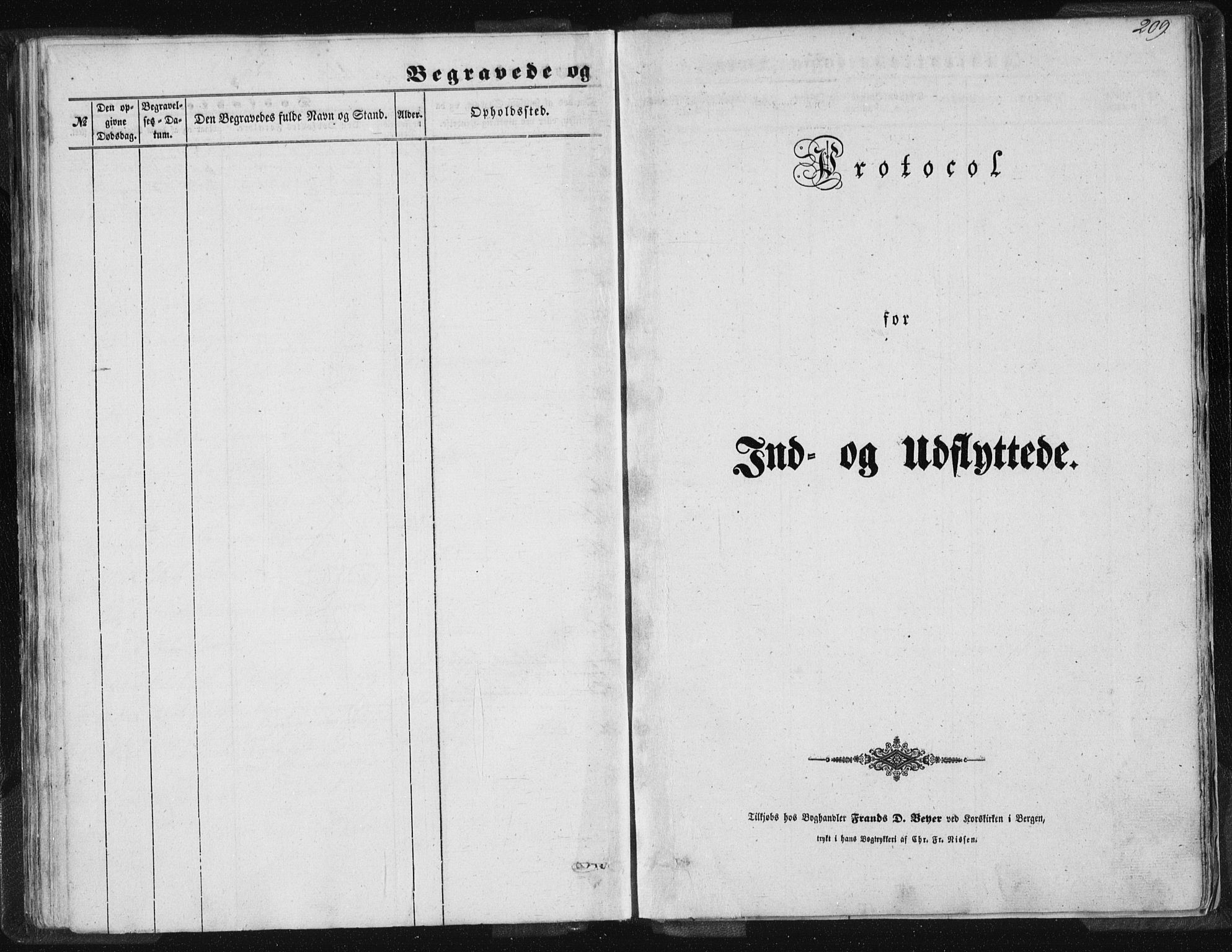 Torvastad sokneprestkontor, SAST/A -101857/H/Ha/Haa/L0008: Parish register (official) no. A 8, 1847-1856, p. 209