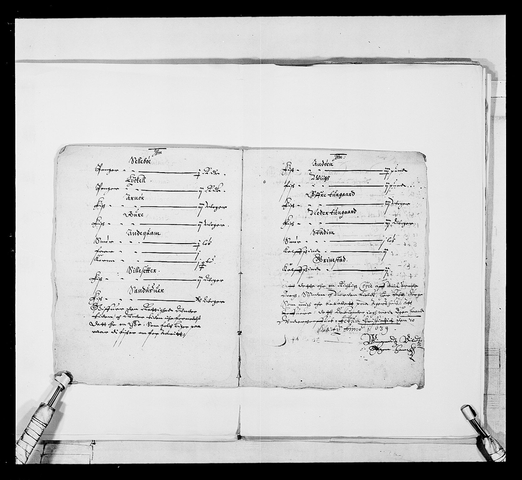 Stattholderembetet 1572-1771, AV/RA-EA-2870/Ek/L0017/0001: Jordebøker 1633-1658: / Adelsjordebøker, 1633-1639, p. 385