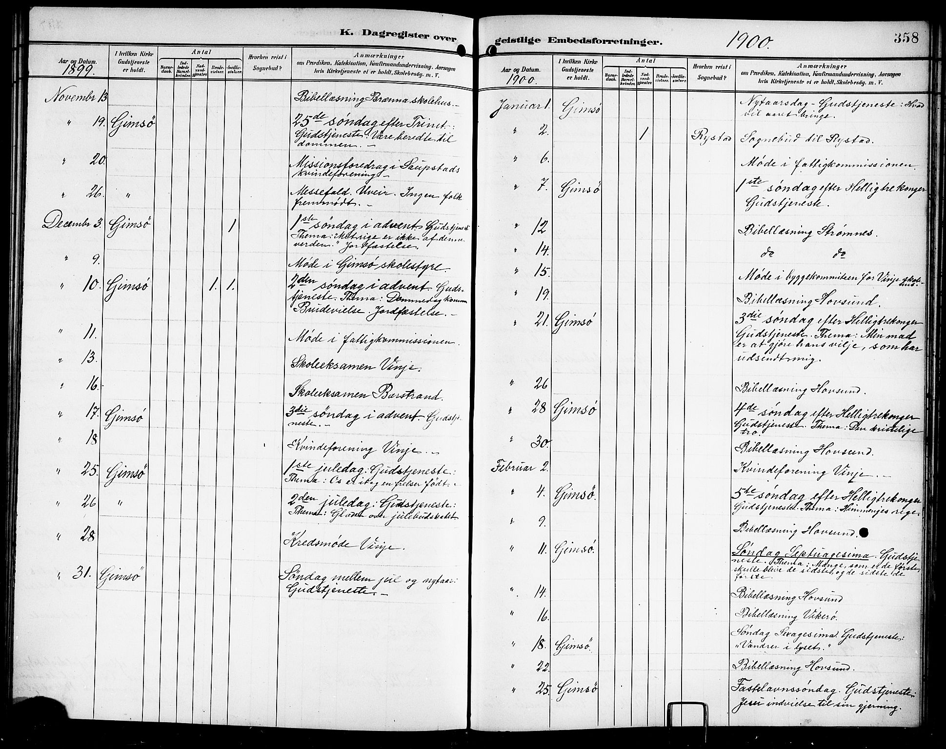 Ministerialprotokoller, klokkerbøker og fødselsregistre - Nordland, AV/SAT-A-1459/876/L1105: Parish register (copy) no. 876C04, 1896-1914, p. 358