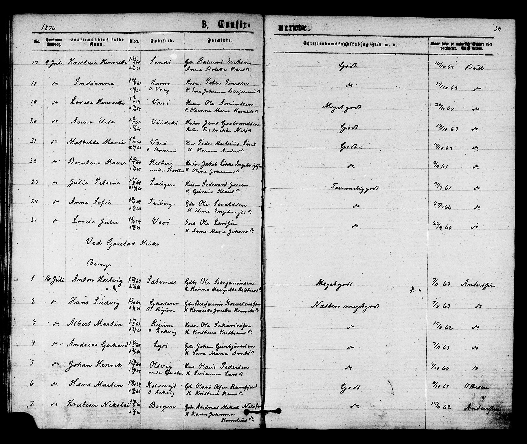 Ministerialprotokoller, klokkerbøker og fødselsregistre - Nord-Trøndelag, AV/SAT-A-1458/784/L0671: Parish register (official) no. 784A06, 1876-1879, p. 39