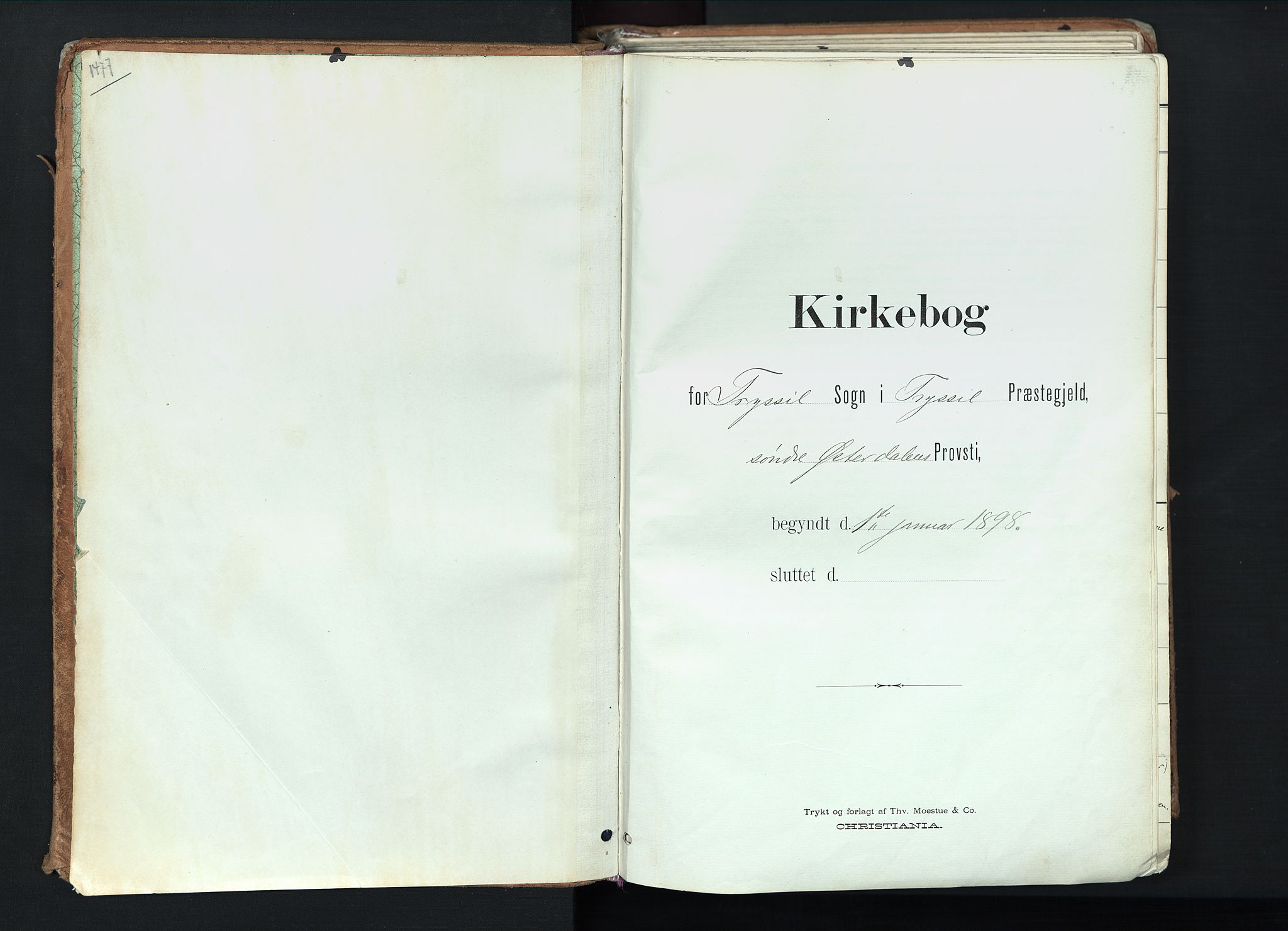 Trysil prestekontor, SAH/PREST-046/H/Ha/Haa/L0012: Parish register (official) no. 12, 1898-1917